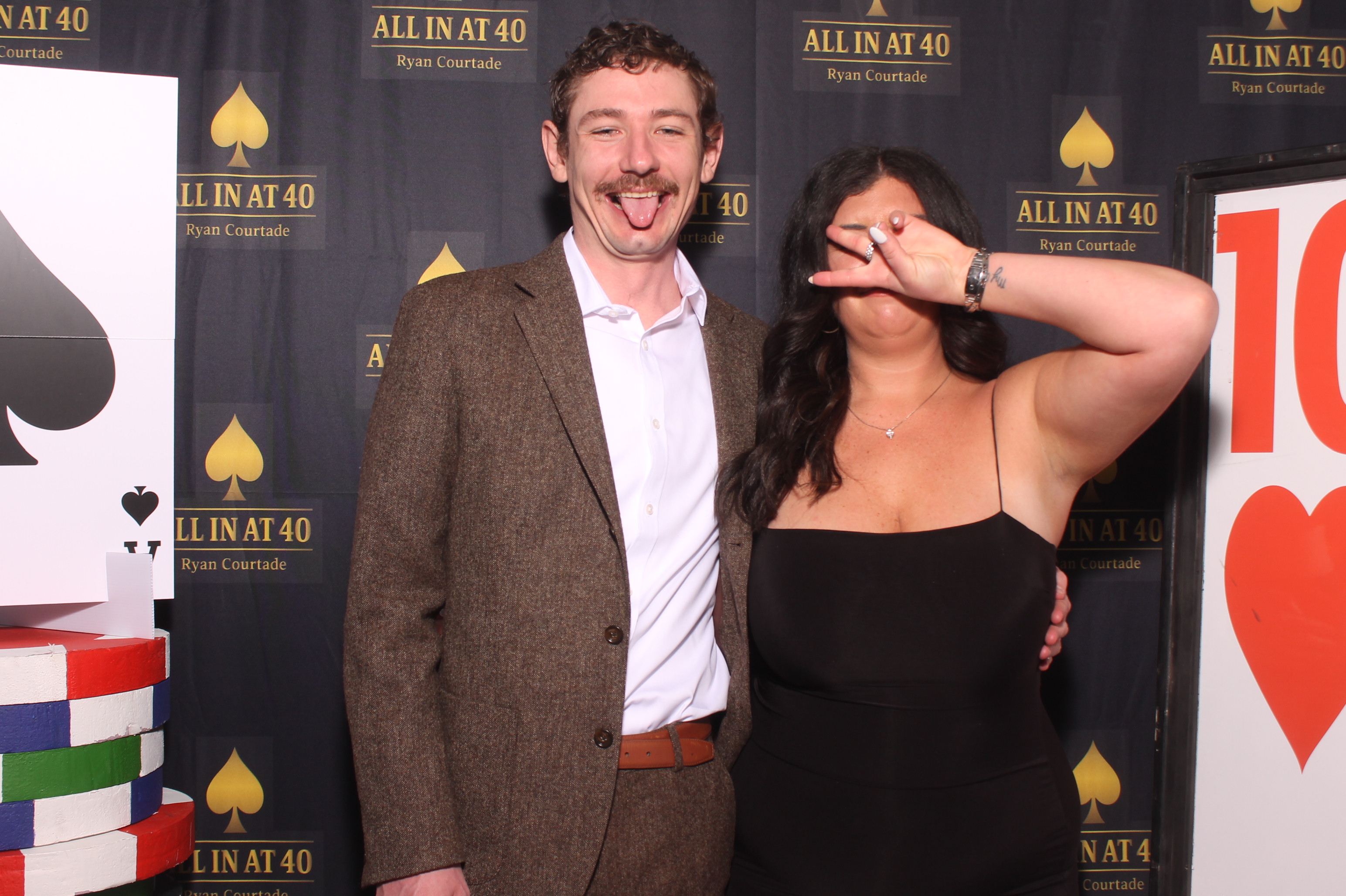 All in at 40 | View more photos from the event at gallery.photoboothcincy.com/u/PhotoBoothCincy/All-in-at-40