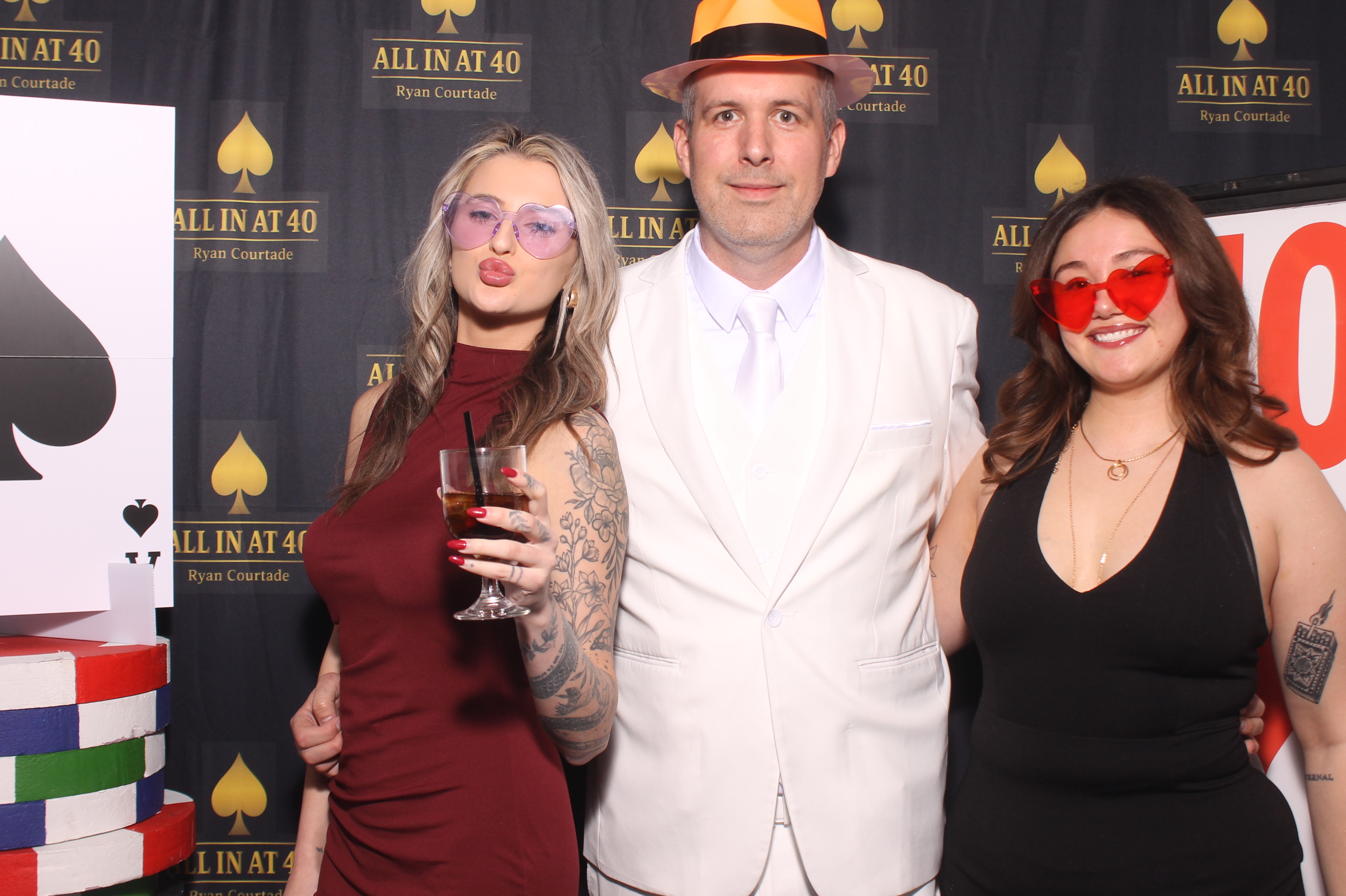 All in at 40 | View more photos from the event at gallery.photoboothcincy.com/u/PhotoBoothCincy/All-in-at-40