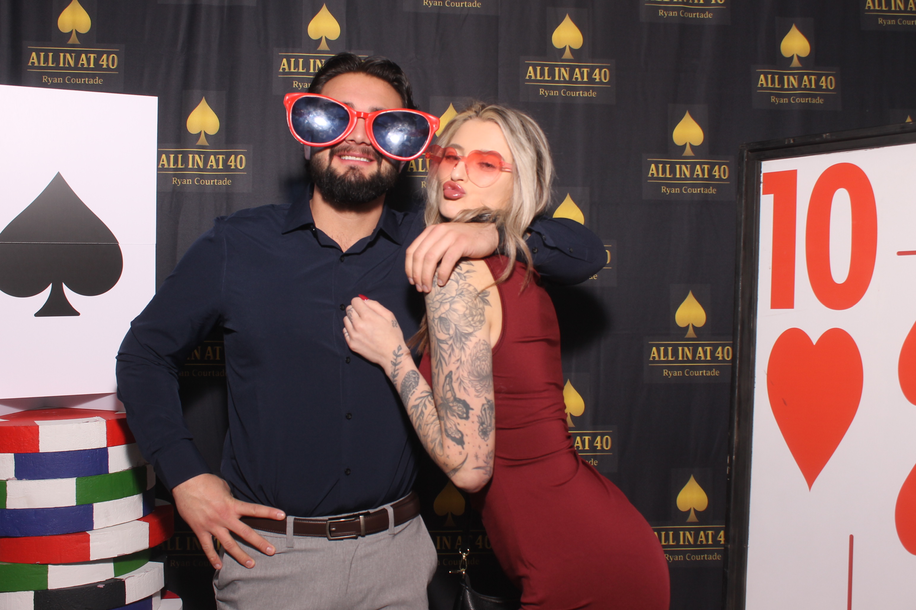 All in at 40 | View more photos from the event at gallery.photoboothcincy.com/u/PhotoBoothCincy/All-in-at-40