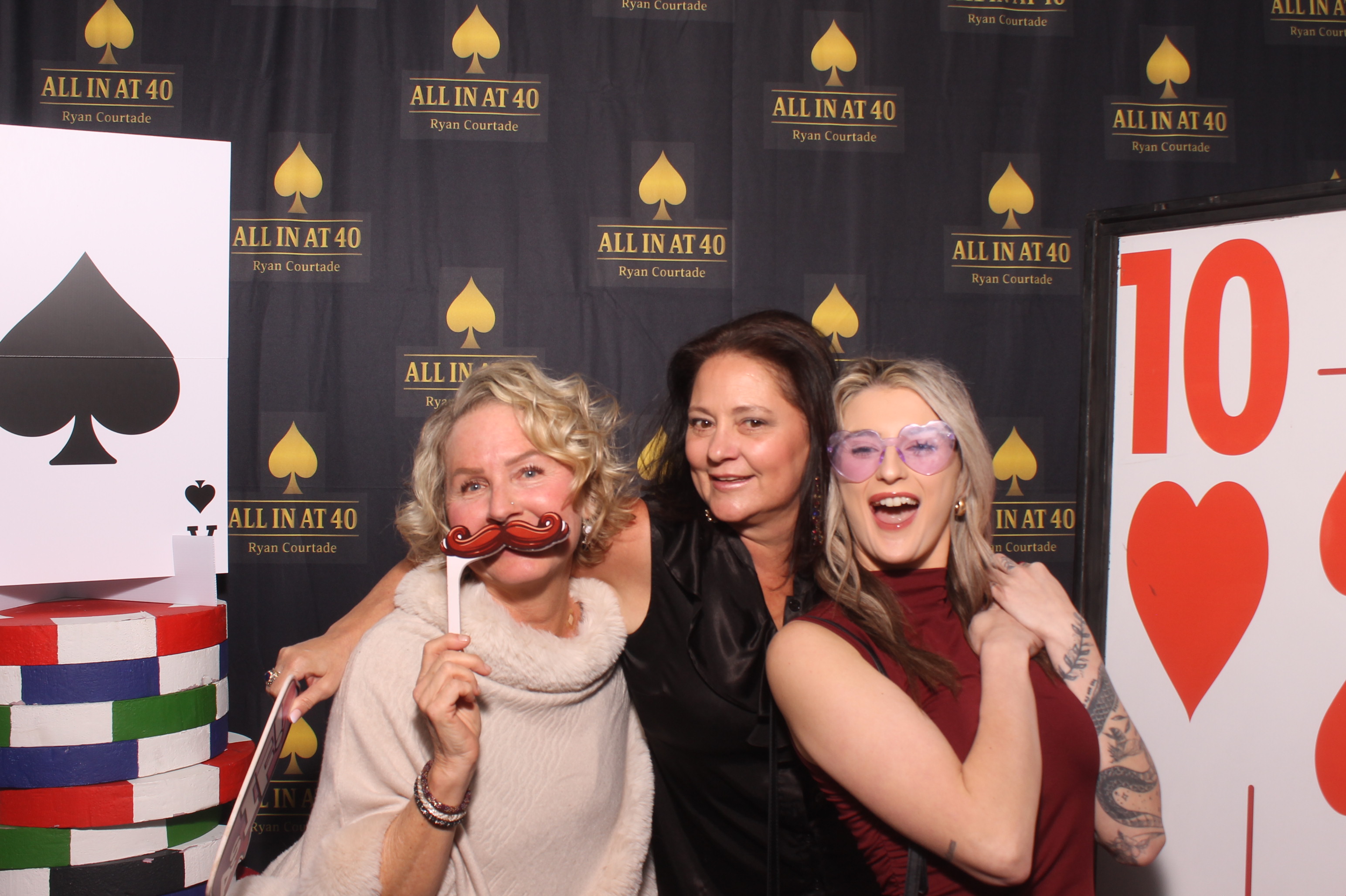 All in at 40 | View more photos from the event at gallery.photoboothcincy.com/u/PhotoBoothCincy/All-in-at-40