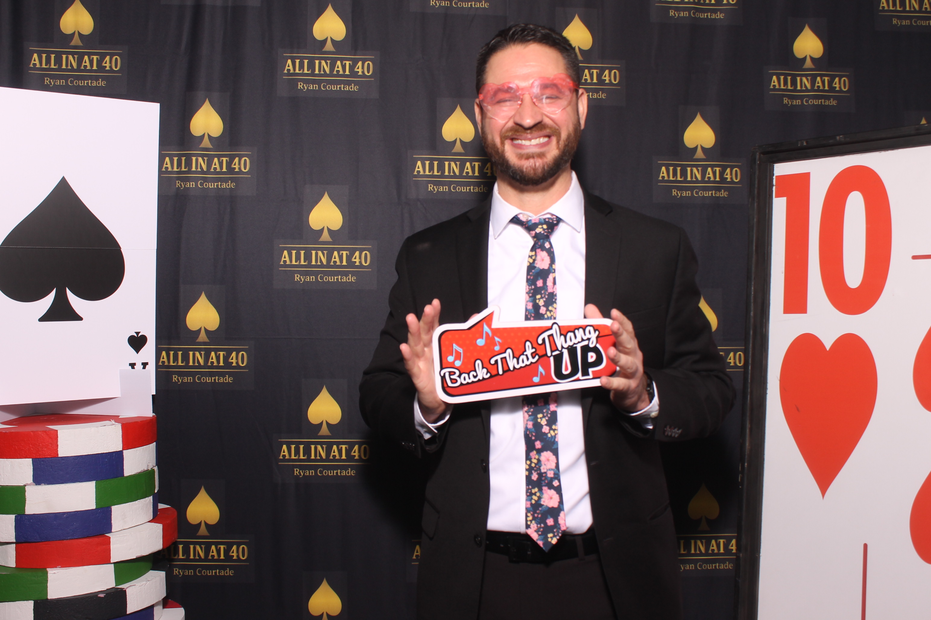 All in at 40 | View more photos from the event at gallery.photoboothcincy.com/u/PhotoBoothCincy/All-in-at-40