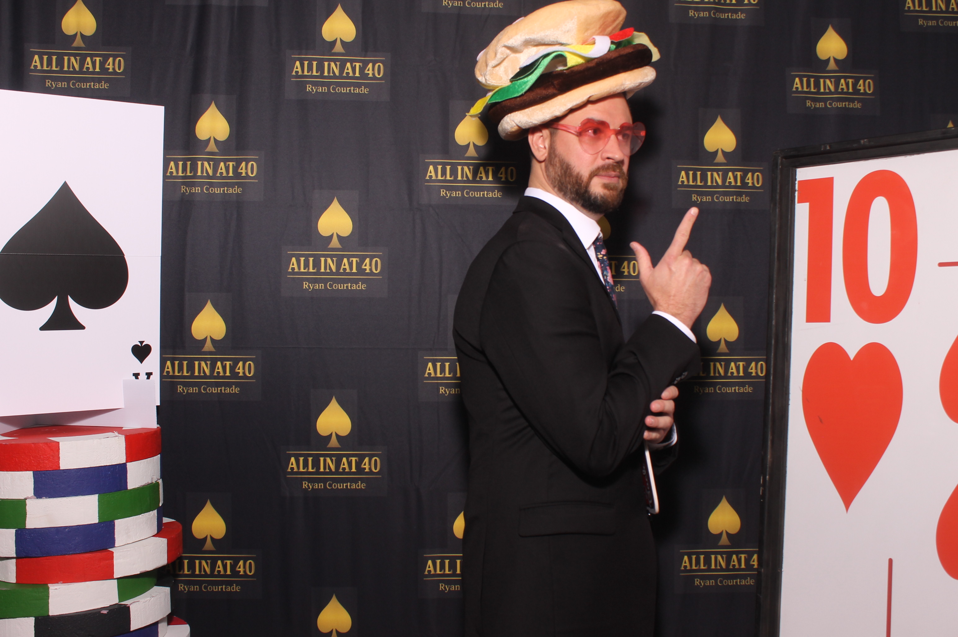 All in at 40 | View more photos from the event at gallery.photoboothcincy.com/u/PhotoBoothCincy/All-in-at-40