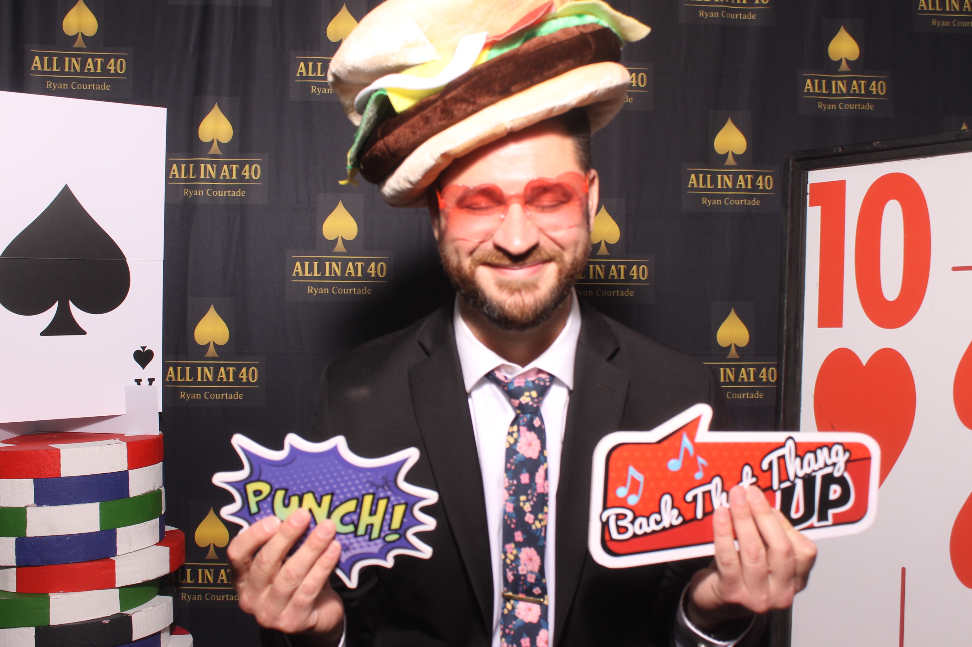 All in at 40 | View more photos from the event at gallery.photoboothcincy.com/u/PhotoBoothCincy/All-in-at-40