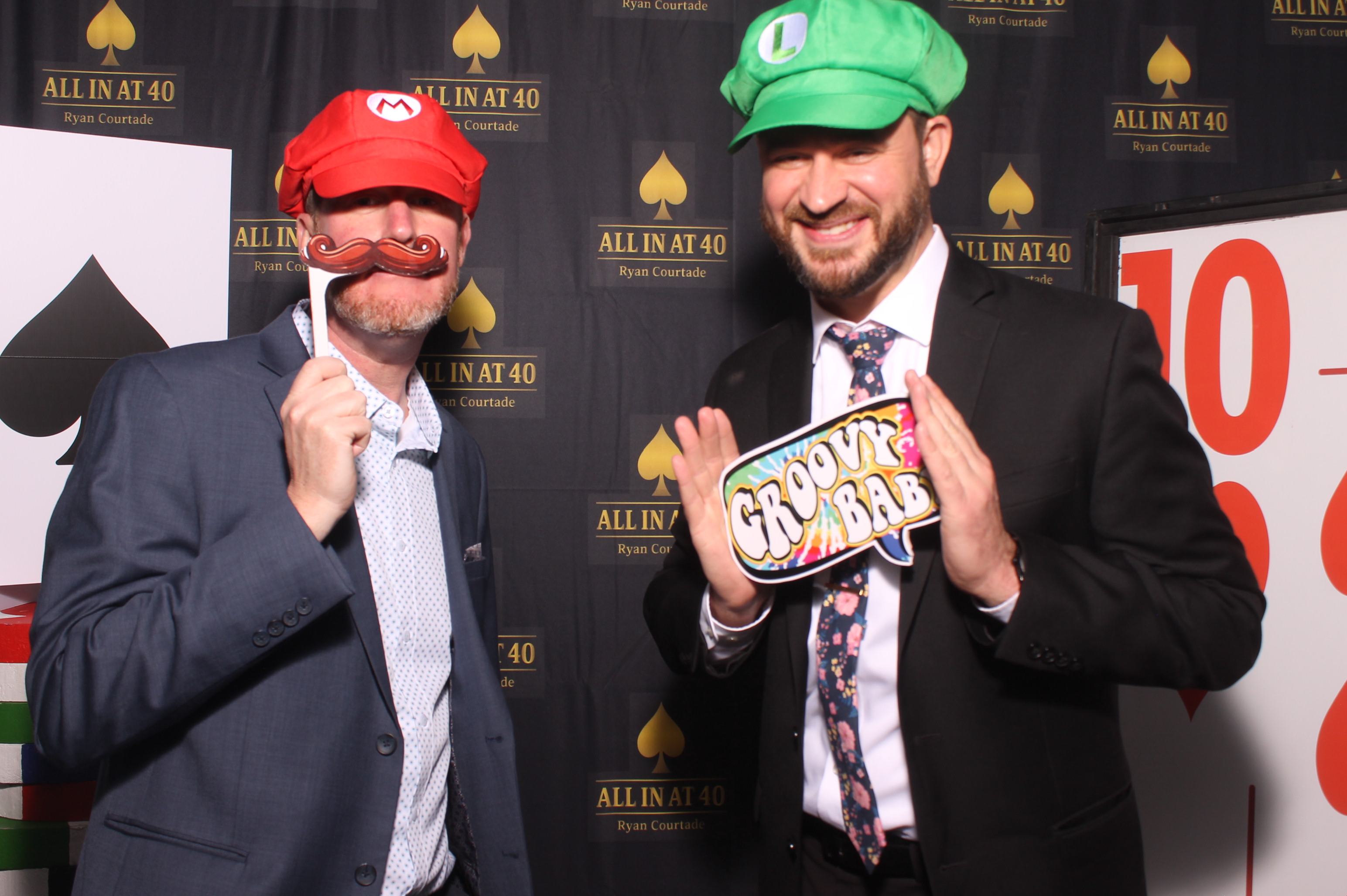 All in at 40 | View more photos from the event at gallery.photoboothcincy.com/u/PhotoBoothCincy/All-in-at-40