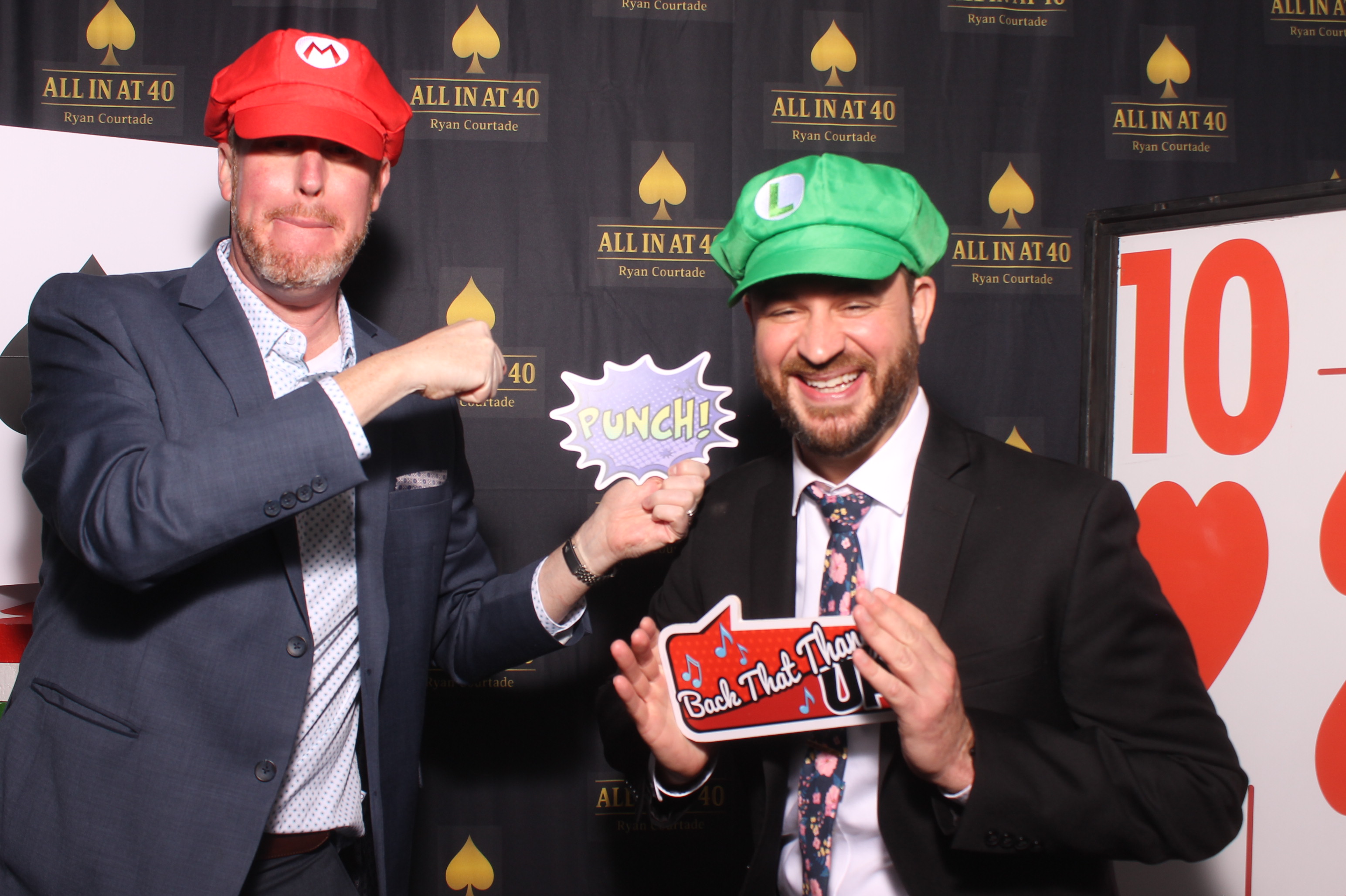 All in at 40 | View more photos from the event at gallery.photoboothcincy.com/u/PhotoBoothCincy/All-in-at-40