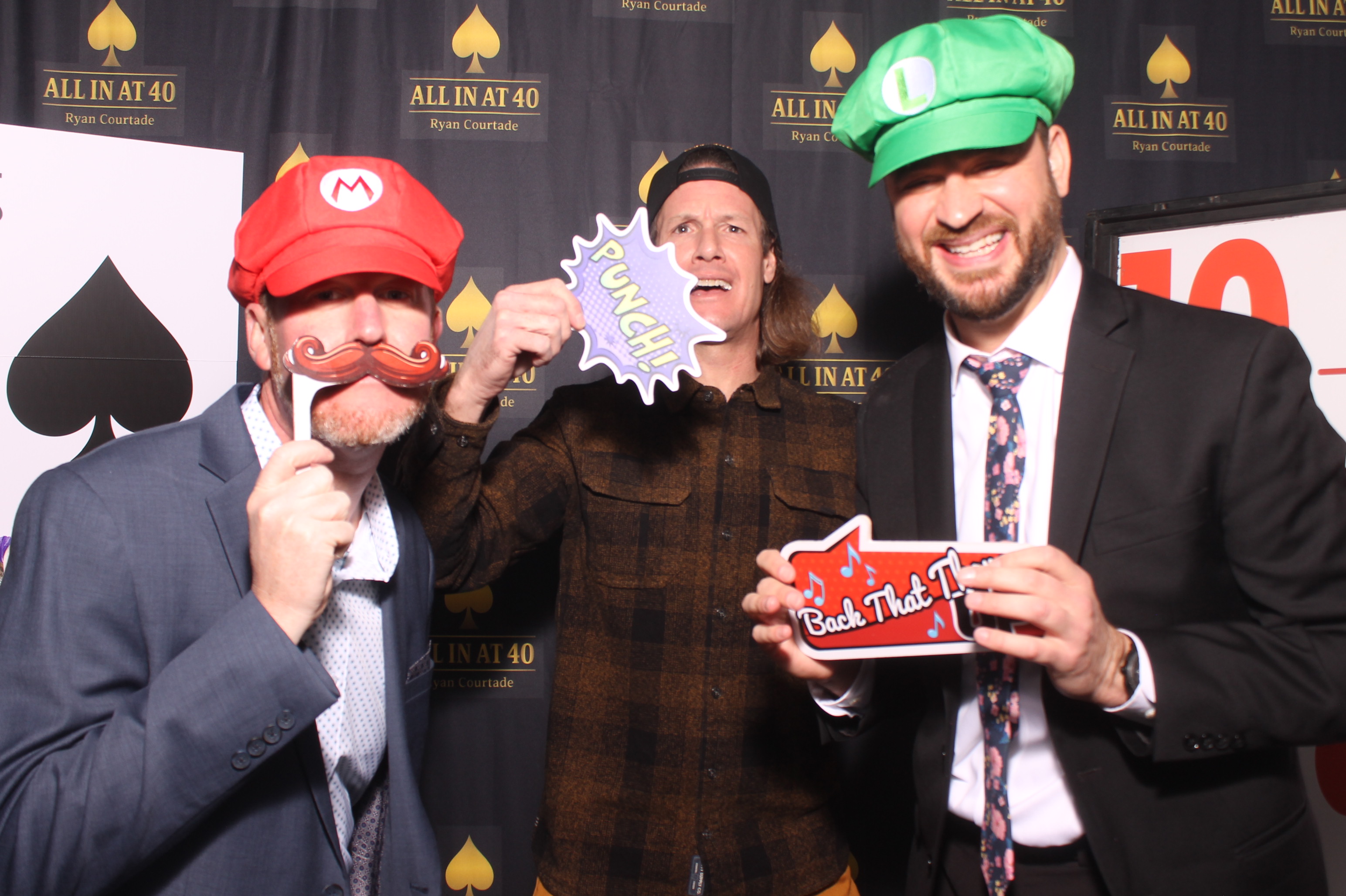 All in at 40 | View more photos from the event at gallery.photoboothcincy.com/u/PhotoBoothCincy/All-in-at-40