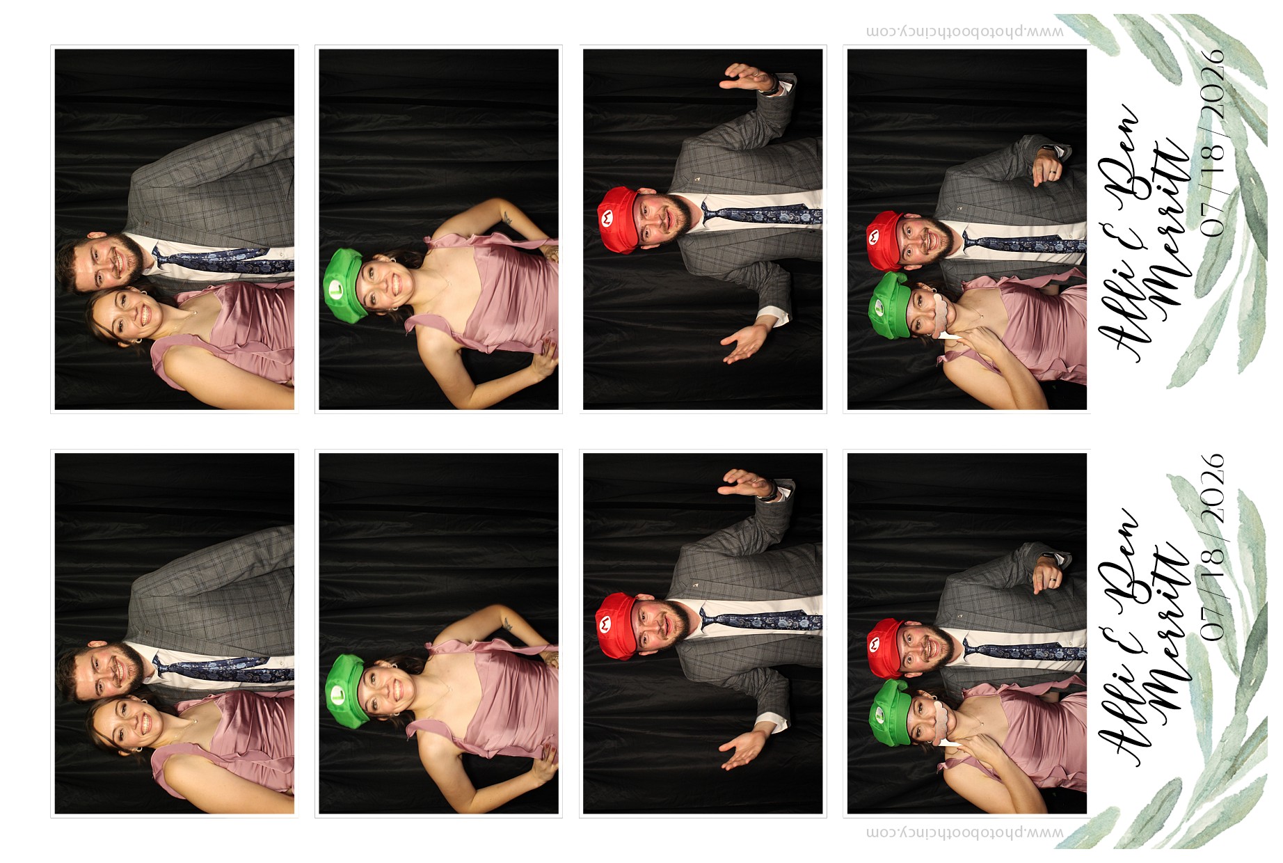 Alli & Ben Merritt | View more photos from the event at gallery.photoboothcincy.com/u/PhotoBoothCincy/Alli-Ben-Merritt