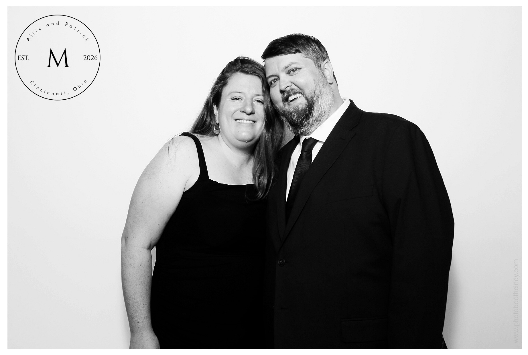 Allie & Patrick | View more photos from the event at gallery.photoboothcincy.com/u/PhotoBoothCincy/Allie-Patrick
