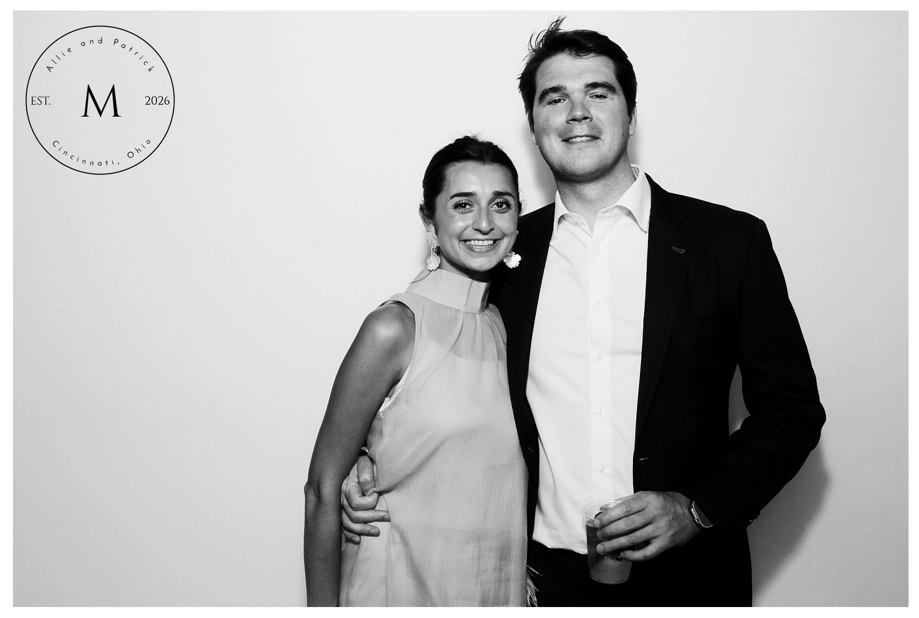Allie & Patrick | View more photos from the event at gallery.photoboothcincy.com/u/PhotoBoothCincy/Allie-Patrick