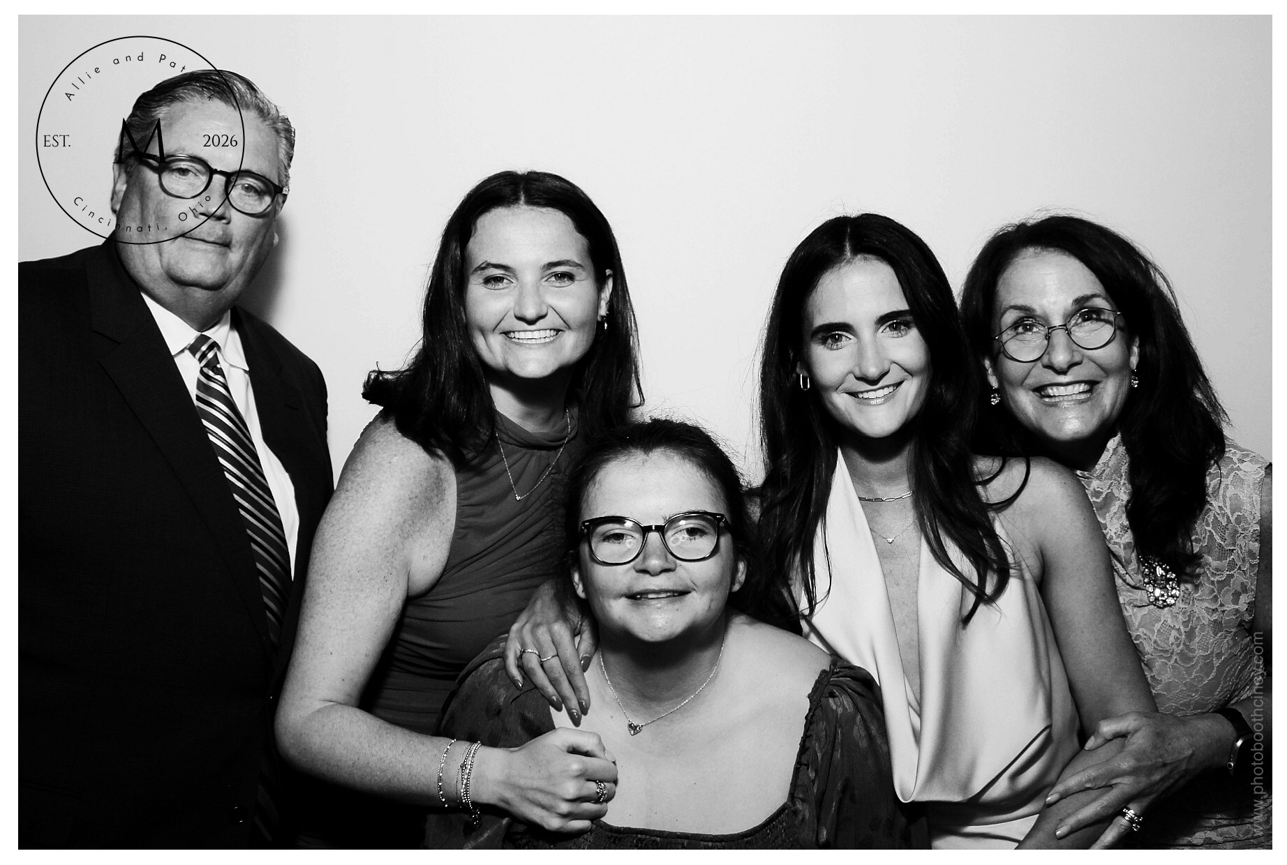 Allie & Patrick | View more photos from the event at gallery.photoboothcincy.com/u/PhotoBoothCincy/Allie-Patrick
