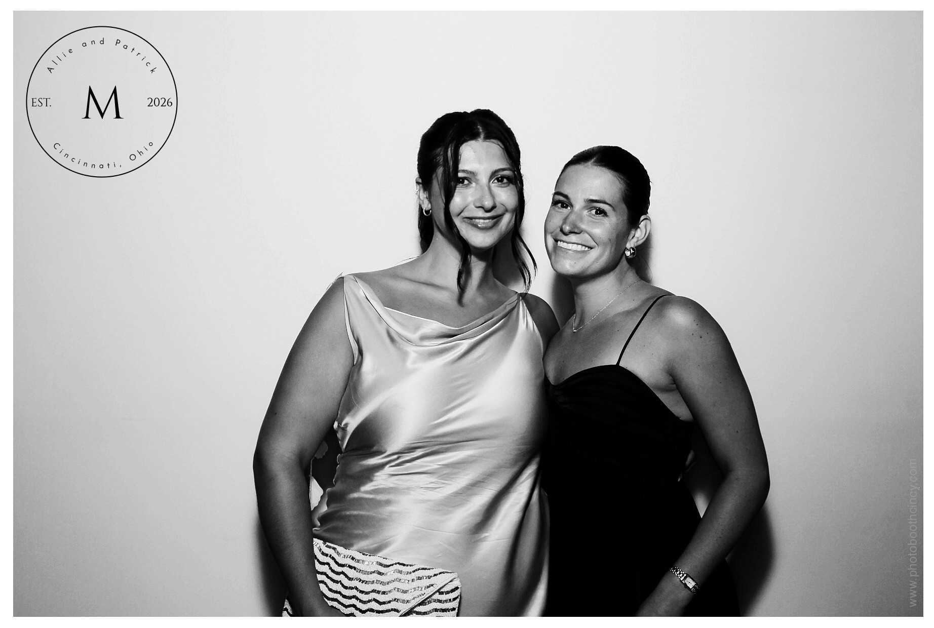 Allie & Patrick | View more photos from the event at gallery.photoboothcincy.com/u/PhotoBoothCincy/Allie-Patrick