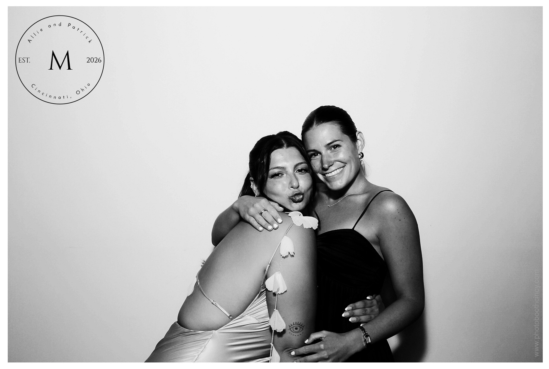 Allie & Patrick | View more photos from the event at gallery.photoboothcincy.com/u/PhotoBoothCincy/Allie-Patrick