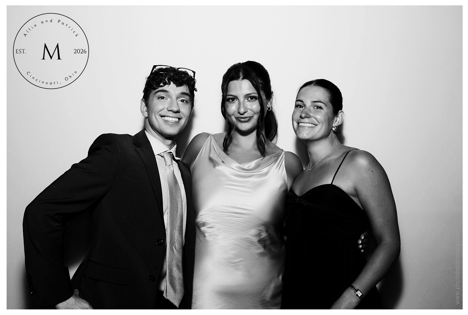 Allie & Patrick | View more photos from the event at gallery.photoboothcincy.com/u/PhotoBoothCincy/Allie-Patrick