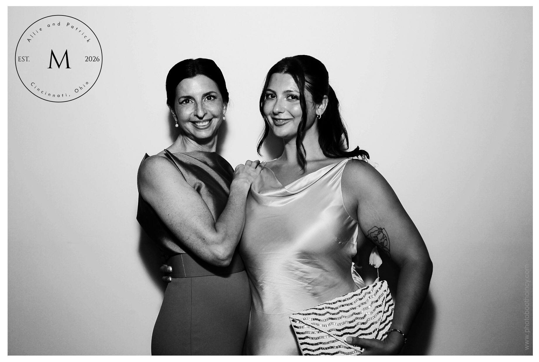 Allie & Patrick | View more photos from the event at gallery.photoboothcincy.com/u/PhotoBoothCincy/Allie-Patrick