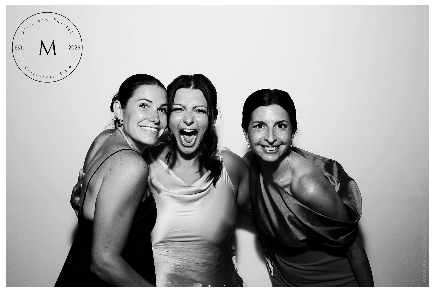 Allie & Patrick | View more photos from the event at gallery.photoboothcincy.com/u/PhotoBoothCincy/Allie-Patrick