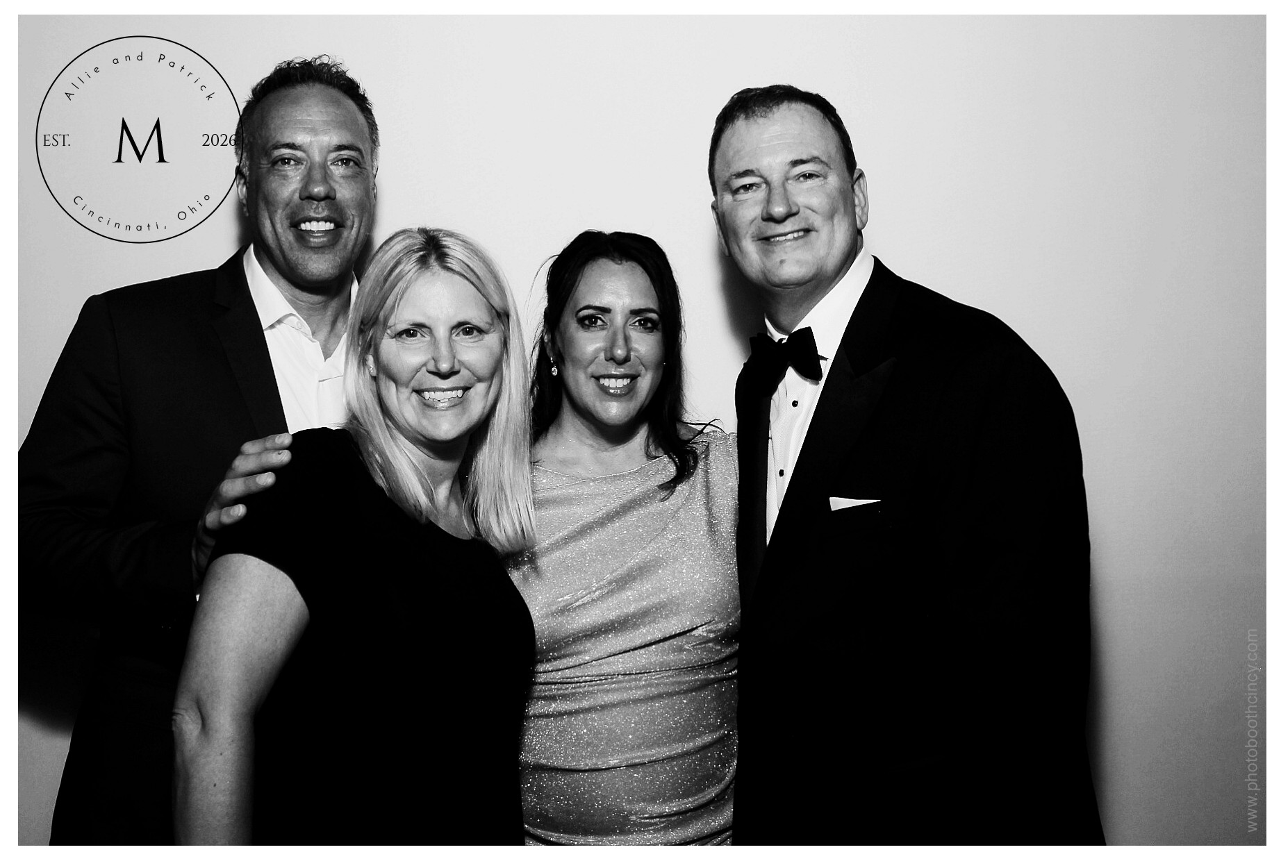 Allie & Patrick | View more photos from the event at gallery.photoboothcincy.com/u/PhotoBoothCincy/Allie-Patrick