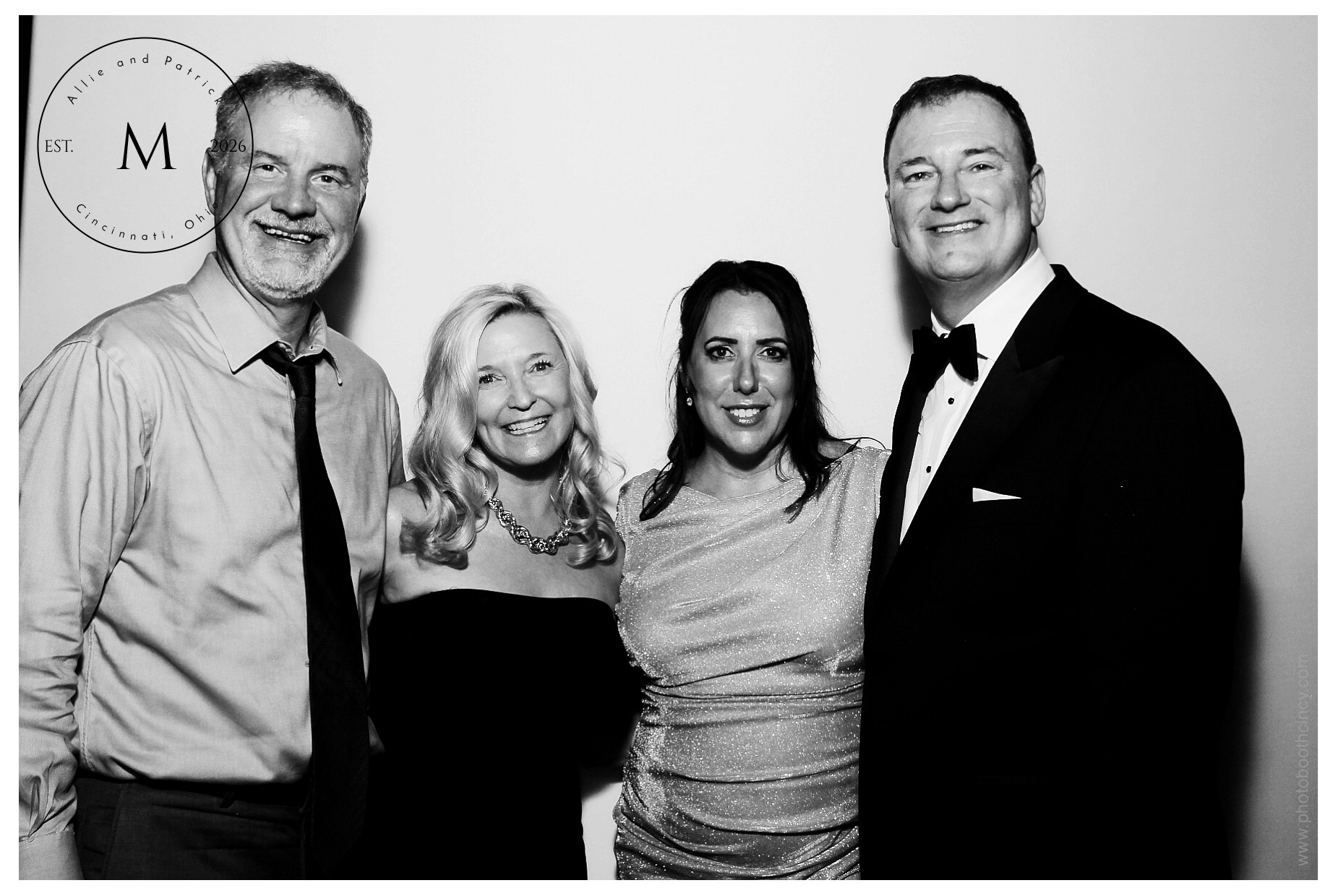 Allie & Patrick | View more photos from the event at gallery.photoboothcincy.com/u/PhotoBoothCincy/Allie-Patrick