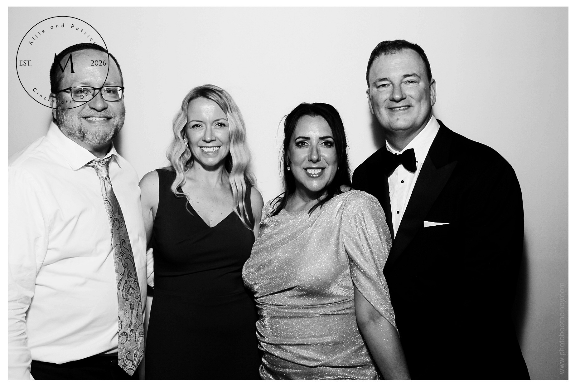 Allie & Patrick | View more photos from the event at gallery.photoboothcincy.com/u/PhotoBoothCincy/Allie-Patrick