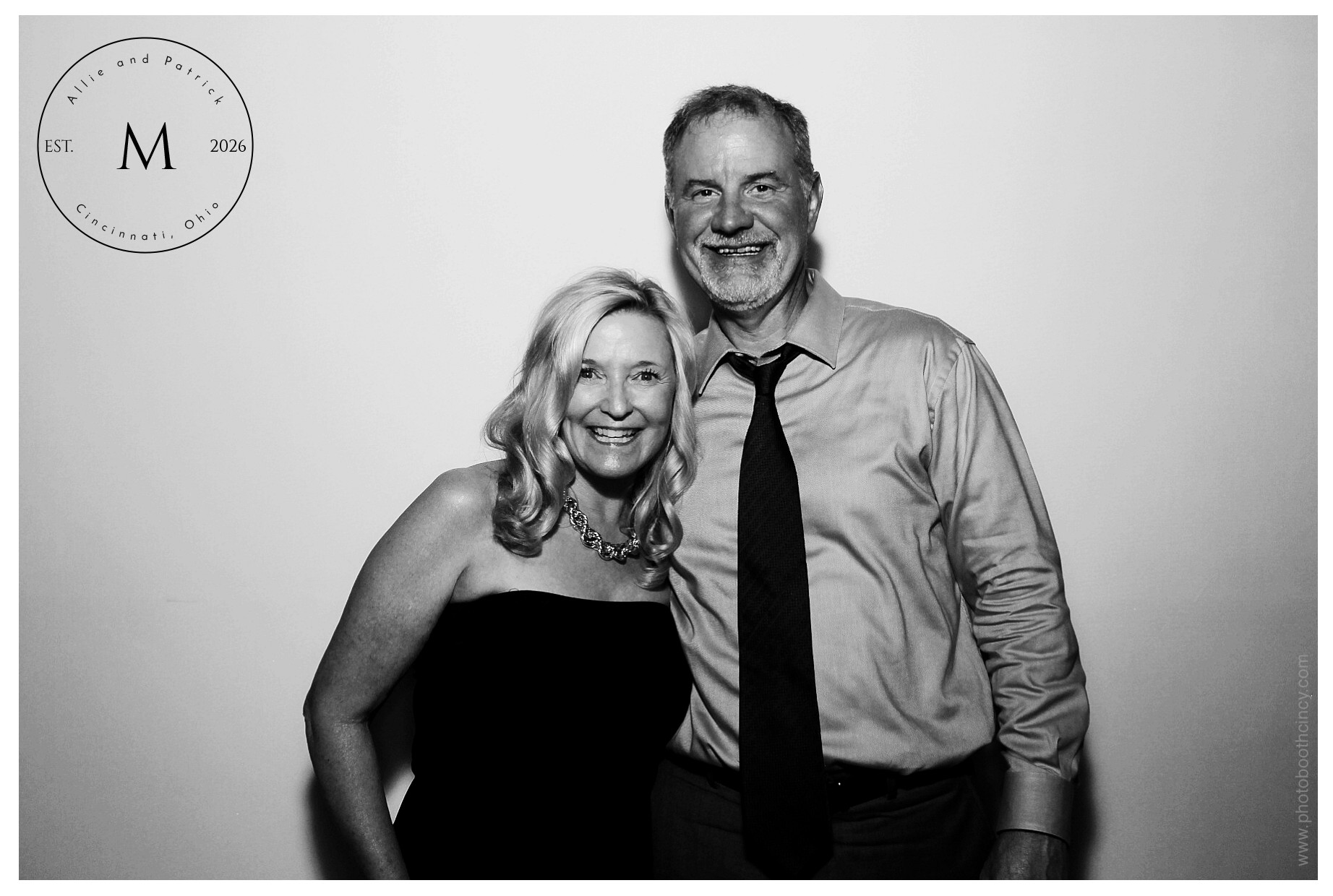 Allie & Patrick | View more photos from the event at gallery.photoboothcincy.com/u/PhotoBoothCincy/Allie-Patrick