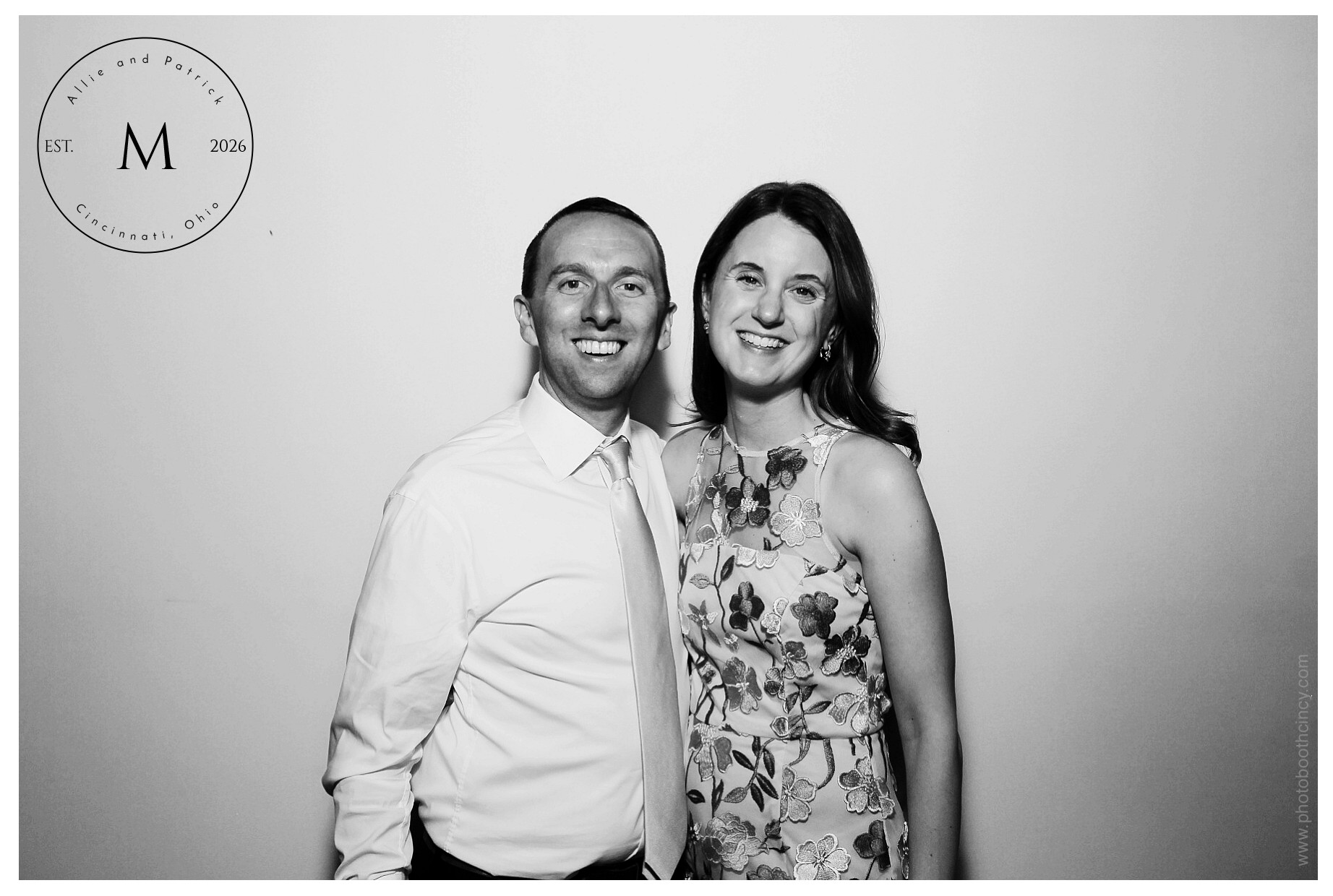 Allie & Patrick | View more photos from the event at gallery.photoboothcincy.com/u/PhotoBoothCincy/Allie-Patrick