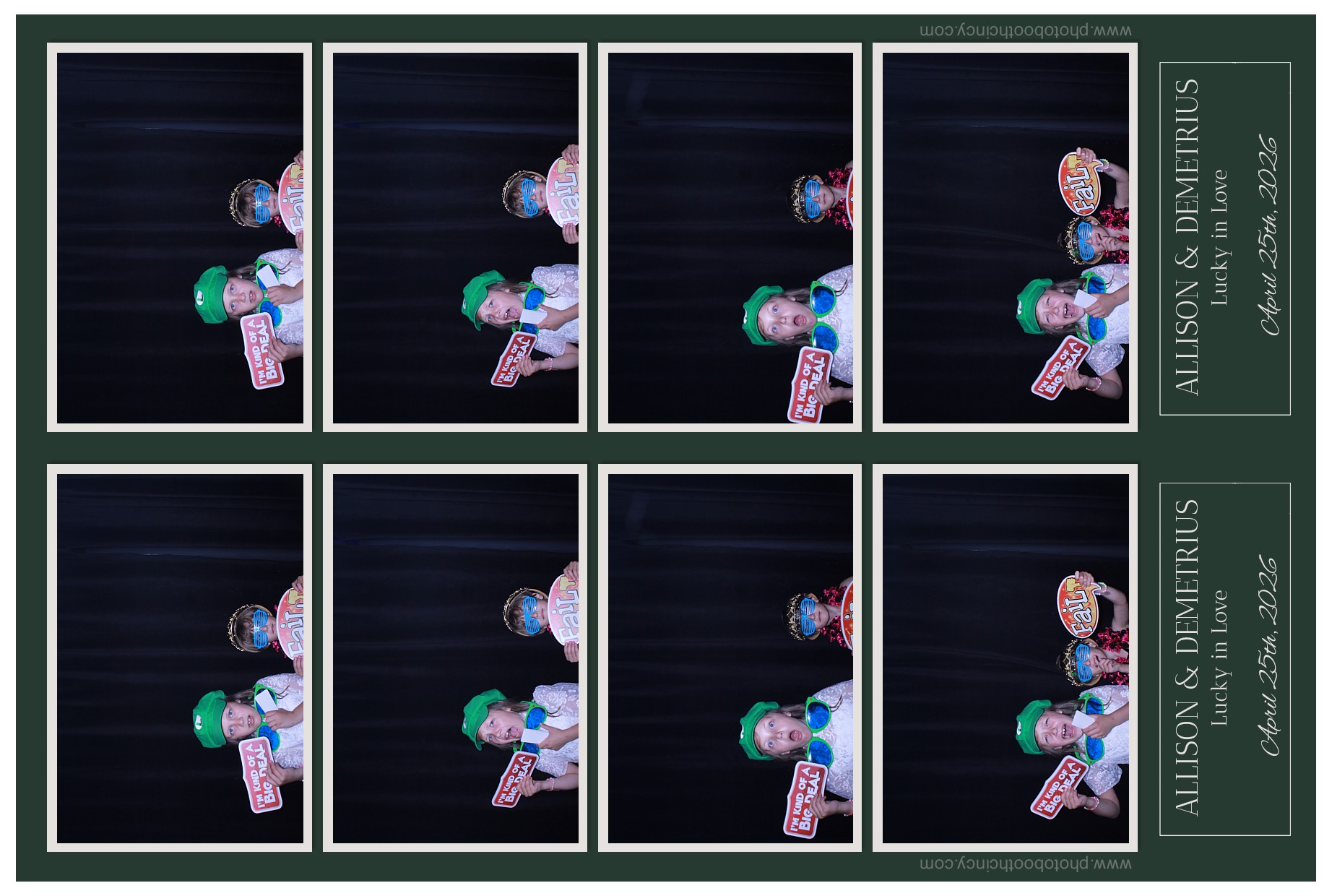 Allison & Demetrius Reception | View more photos from the event at gallery.photoboothcincy.com/u/PhotoBoothCincy/Allison-Demetrius-Reception