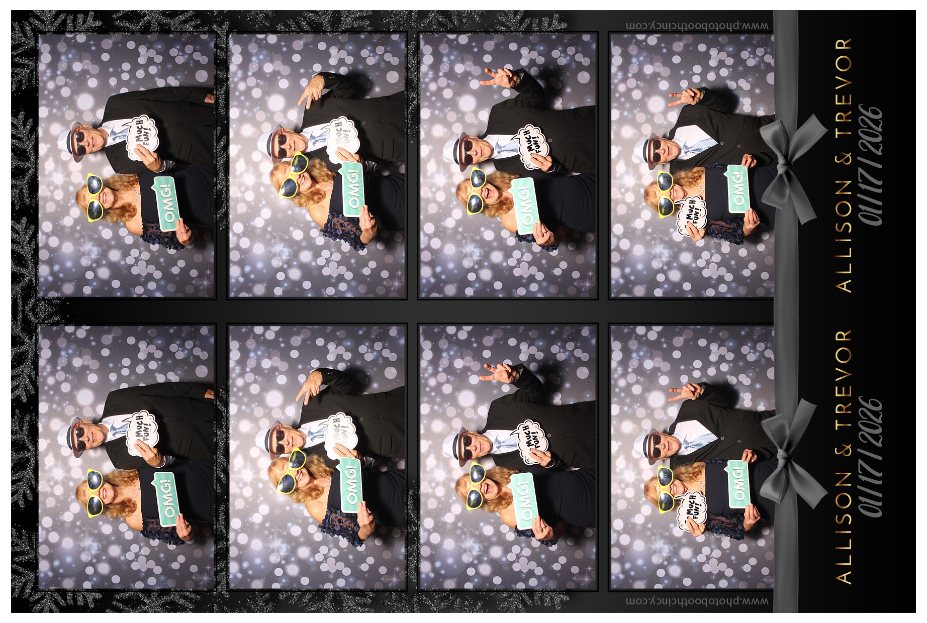 Allison & Trevor | View more photos from the event at gallery.photoboothcincy.com/u/PhotoBoothCincy/Allison-Trevor