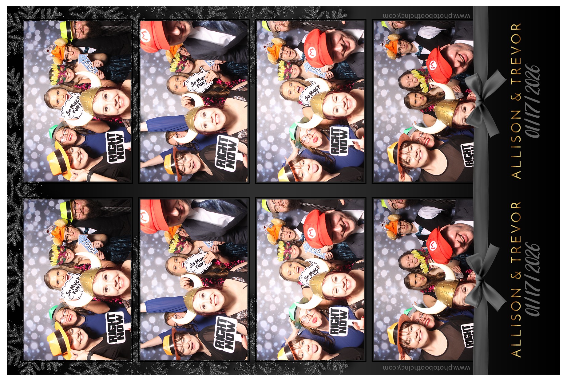 Allison & Trevor | View more photos from the event at gallery.photoboothcincy.com/u/PhotoBoothCincy/Allison-Trevor