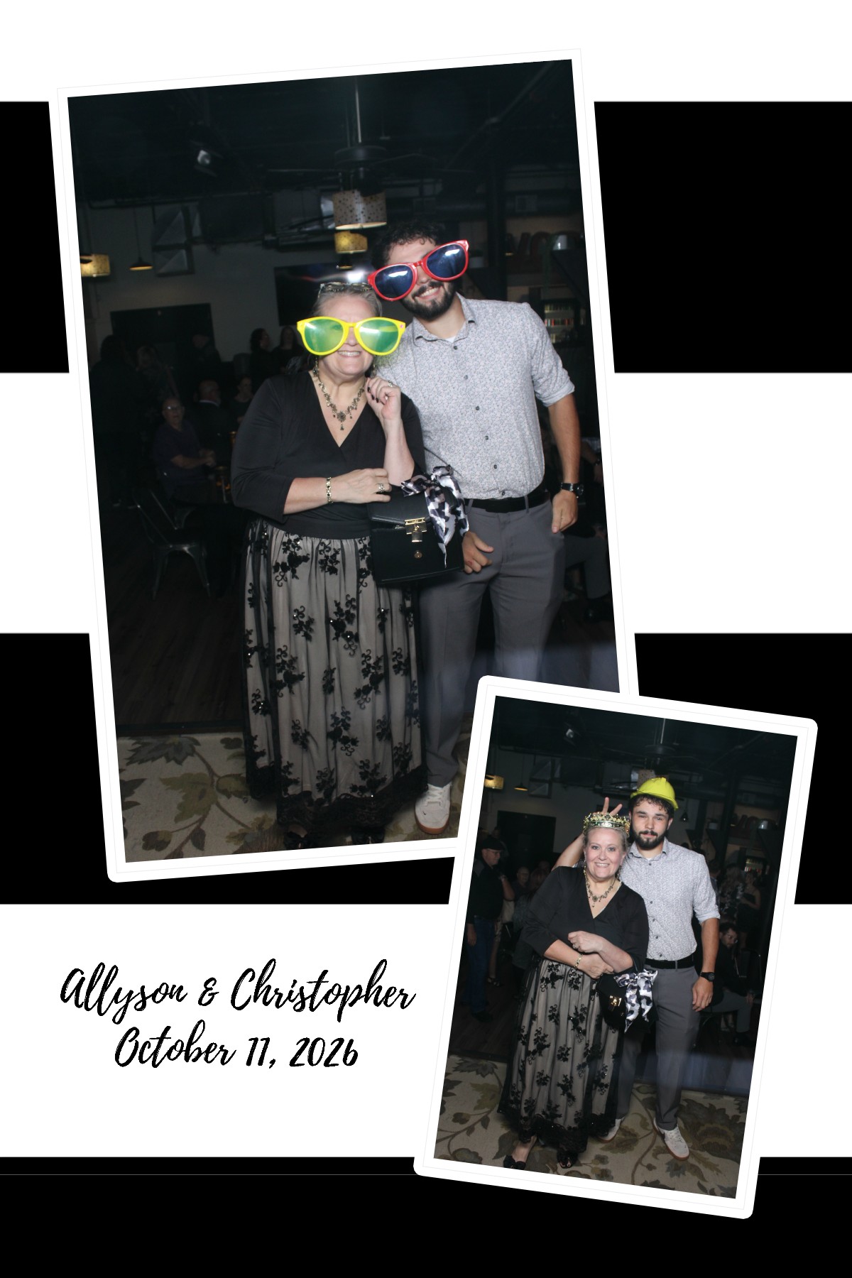 Allyson & Christopher | View more photos from the event at gallery.photoboothcincy.com/u/PhotoBoothCincy/Allyson-Christopher
