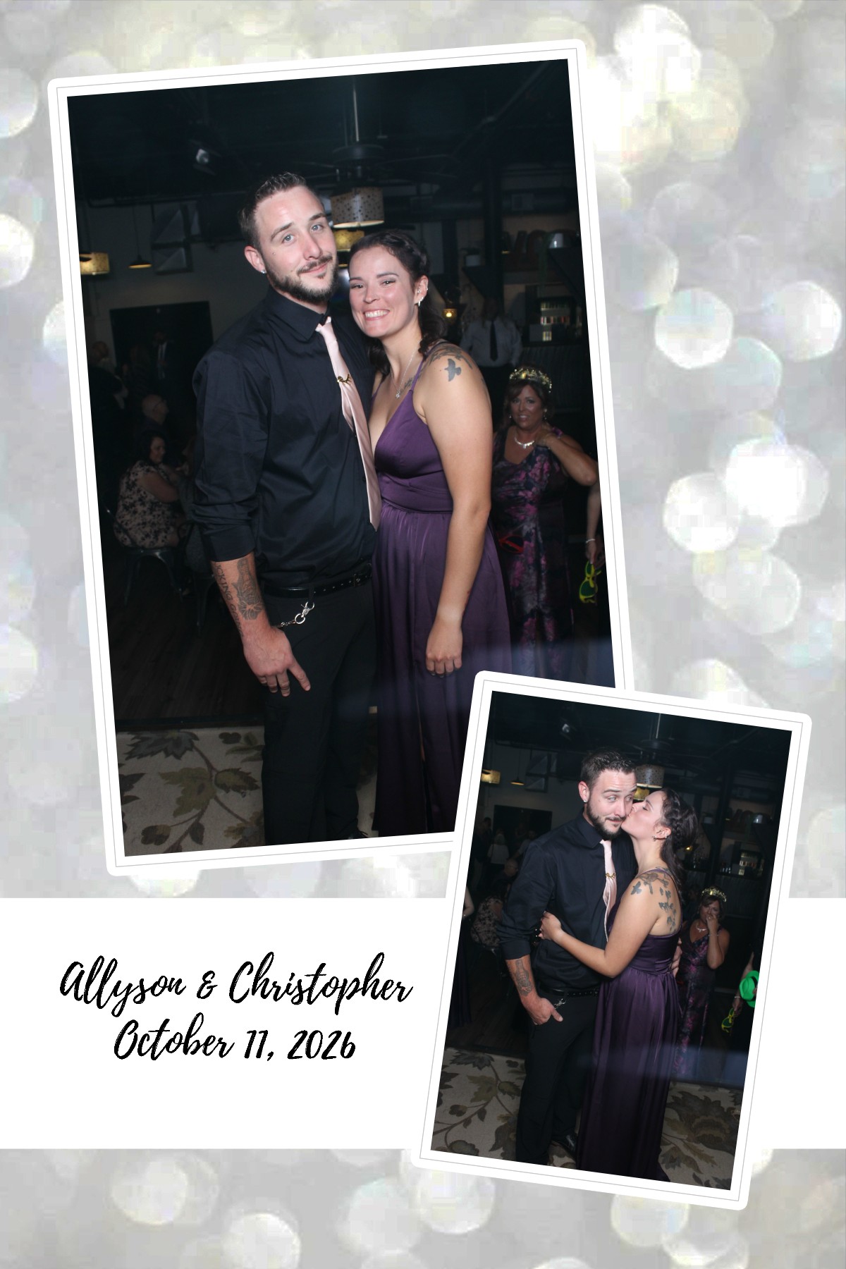Allyson & Christopher | View more photos from the event at gallery.photoboothcincy.com/u/PhotoBoothCincy/Allyson-Christopher