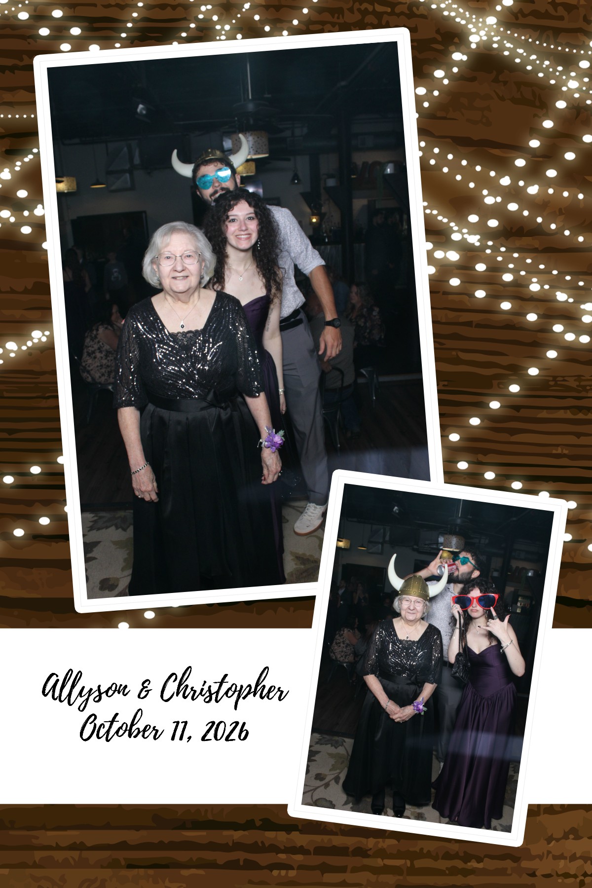 Allyson & Christopher | View more photos from the event at gallery.photoboothcincy.com/u/PhotoBoothCincy/Allyson-Christopher