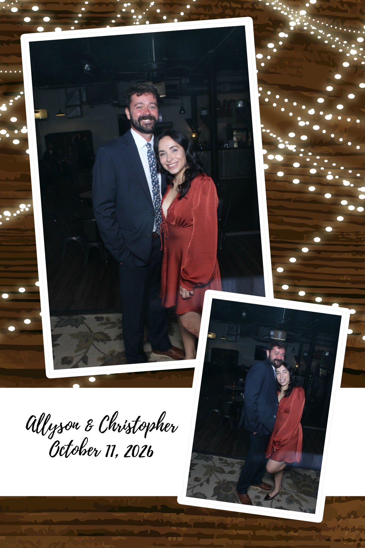 Allyson & Christopher | View more photos from the event at gallery.photoboothcincy.com/u/PhotoBoothCincy/Allyson-Christopher
