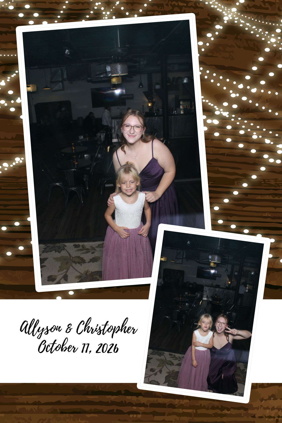 Allyson & Christopher | View more photos from the event at gallery.photoboothcincy.com/u/PhotoBoothCincy/Allyson-Christopher