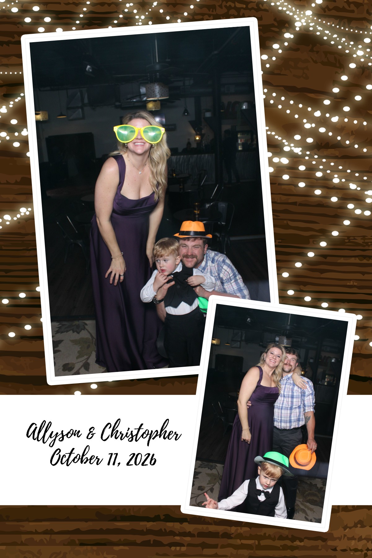 Allyson & Christopher | View more photos from the event at gallery.photoboothcincy.com/u/PhotoBoothCincy/Allyson-Christopher
