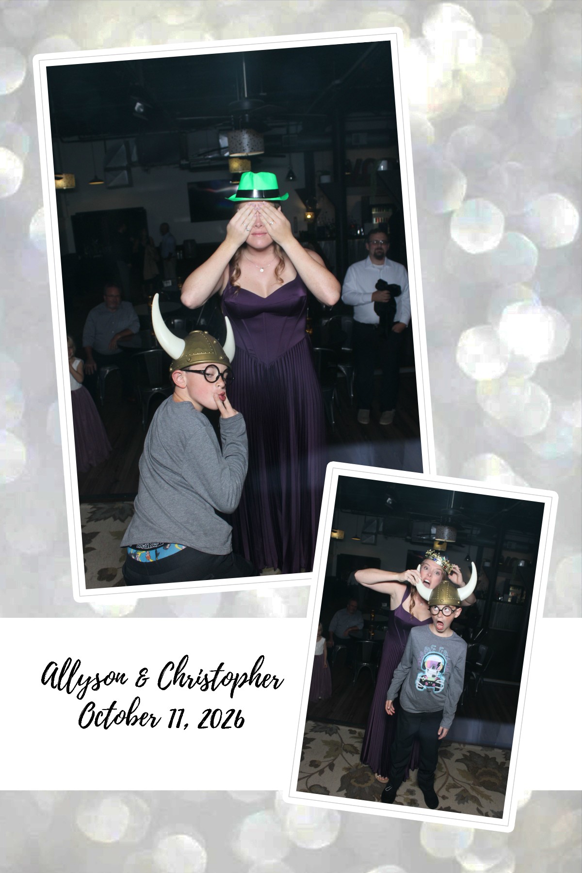 Allyson & Christopher | View more photos from the event at gallery.photoboothcincy.com/u/PhotoBoothCincy/Allyson-Christopher