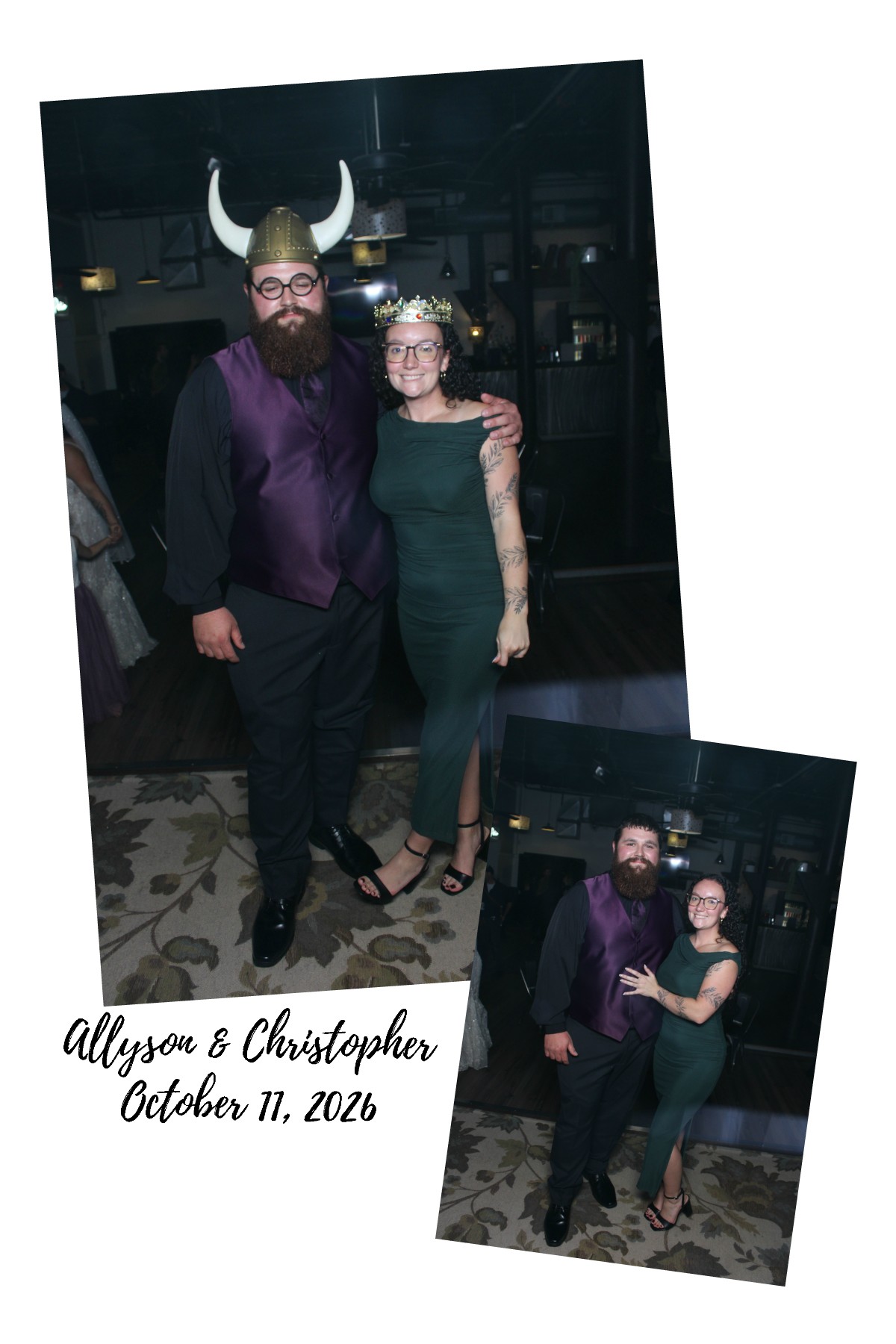 Allyson & Christopher | View more photos from the event at gallery.photoboothcincy.com/u/PhotoBoothCincy/Allyson-Christopher