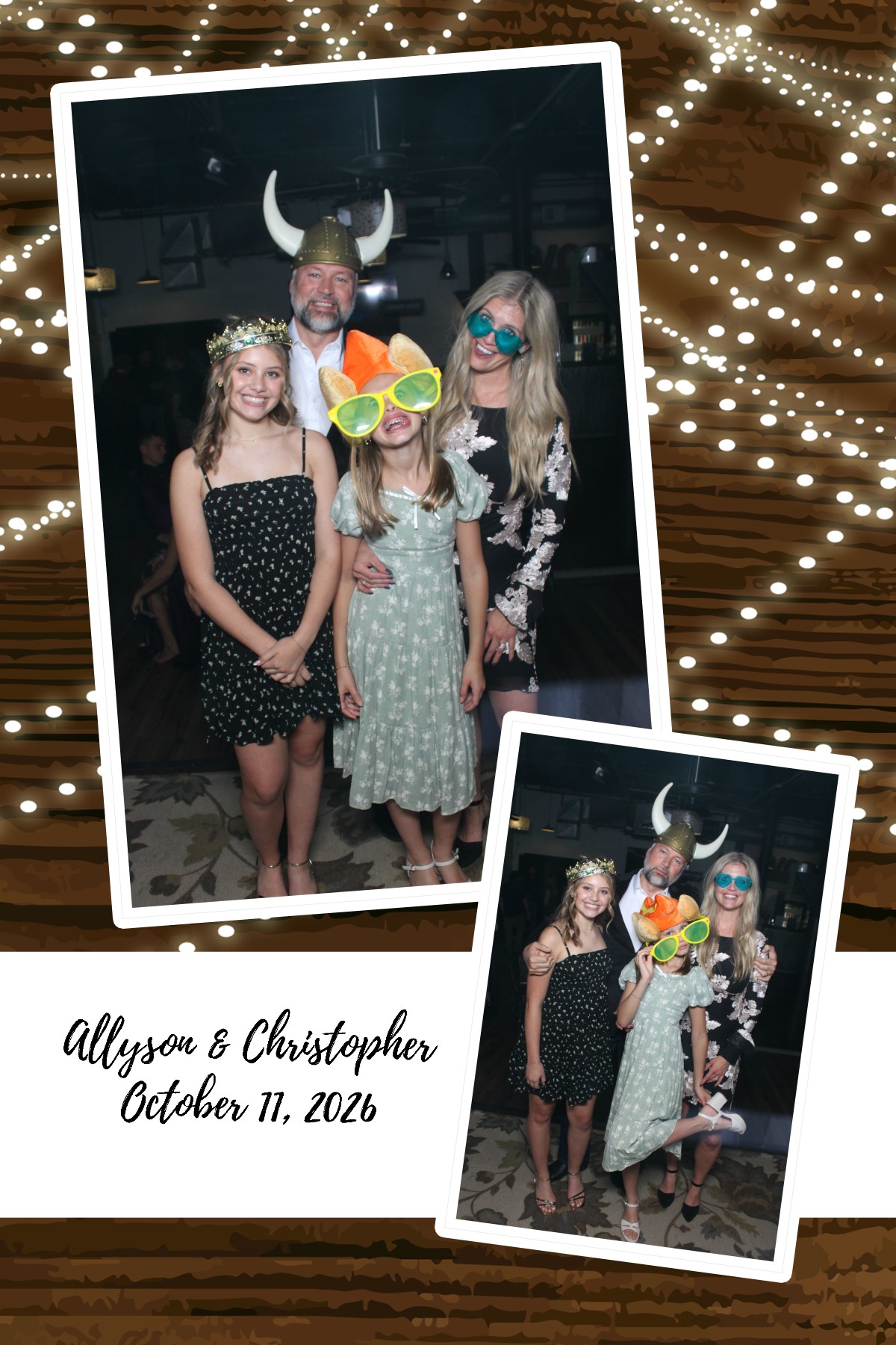 Allyson & Christopher | View more photos from the event at gallery.photoboothcincy.com/u/PhotoBoothCincy/Allyson-Christopher