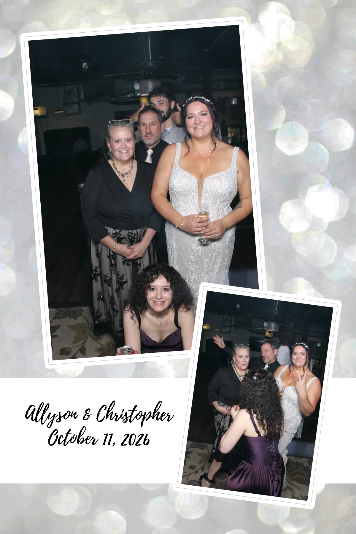 Allyson & Christopher | View more photos from the event at gallery.photoboothcincy.com/u/PhotoBoothCincy/Allyson-Christopher
