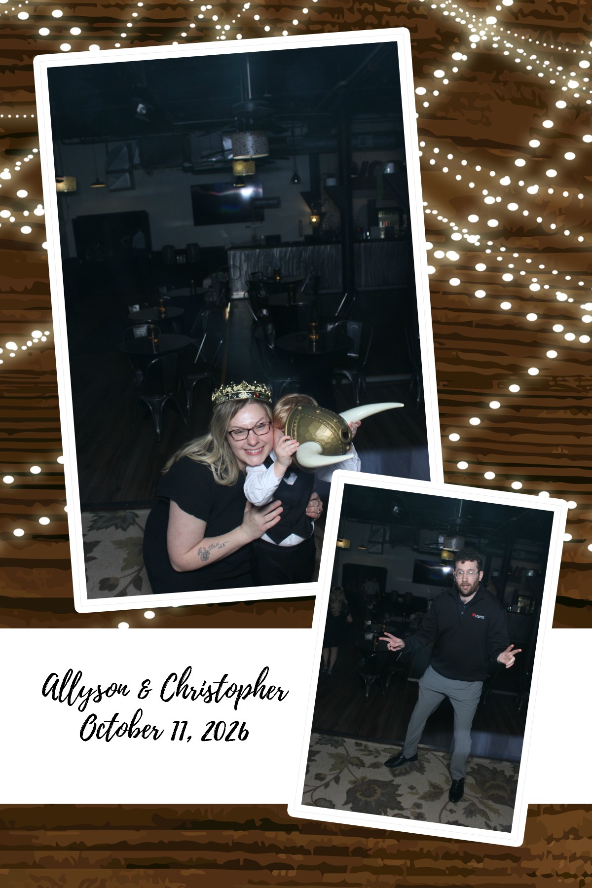 Allyson & Christopher | View more photos from the event at gallery.photoboothcincy.com/u/PhotoBoothCincy/Allyson-Christopher