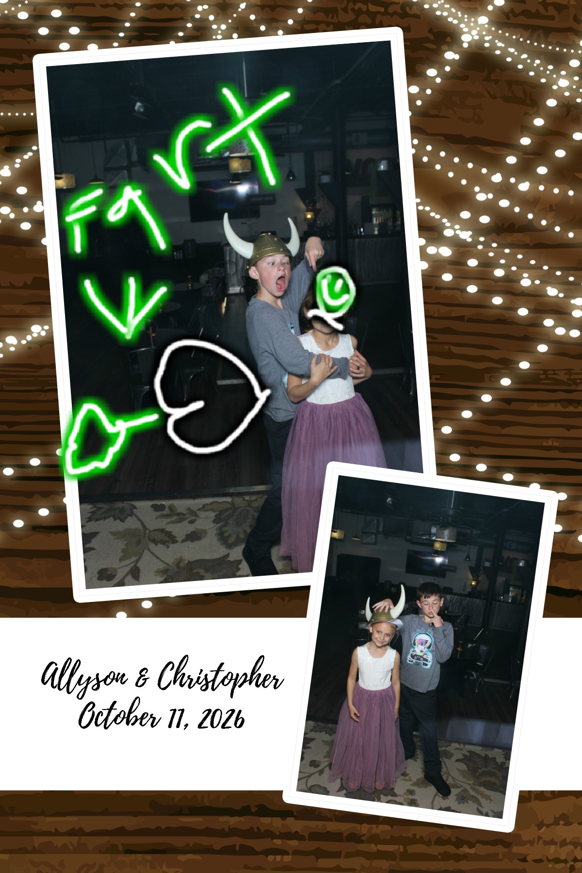 Allyson & Christopher | View more photos from the event at gallery.photoboothcincy.com/u/PhotoBoothCincy/Allyson-Christopher