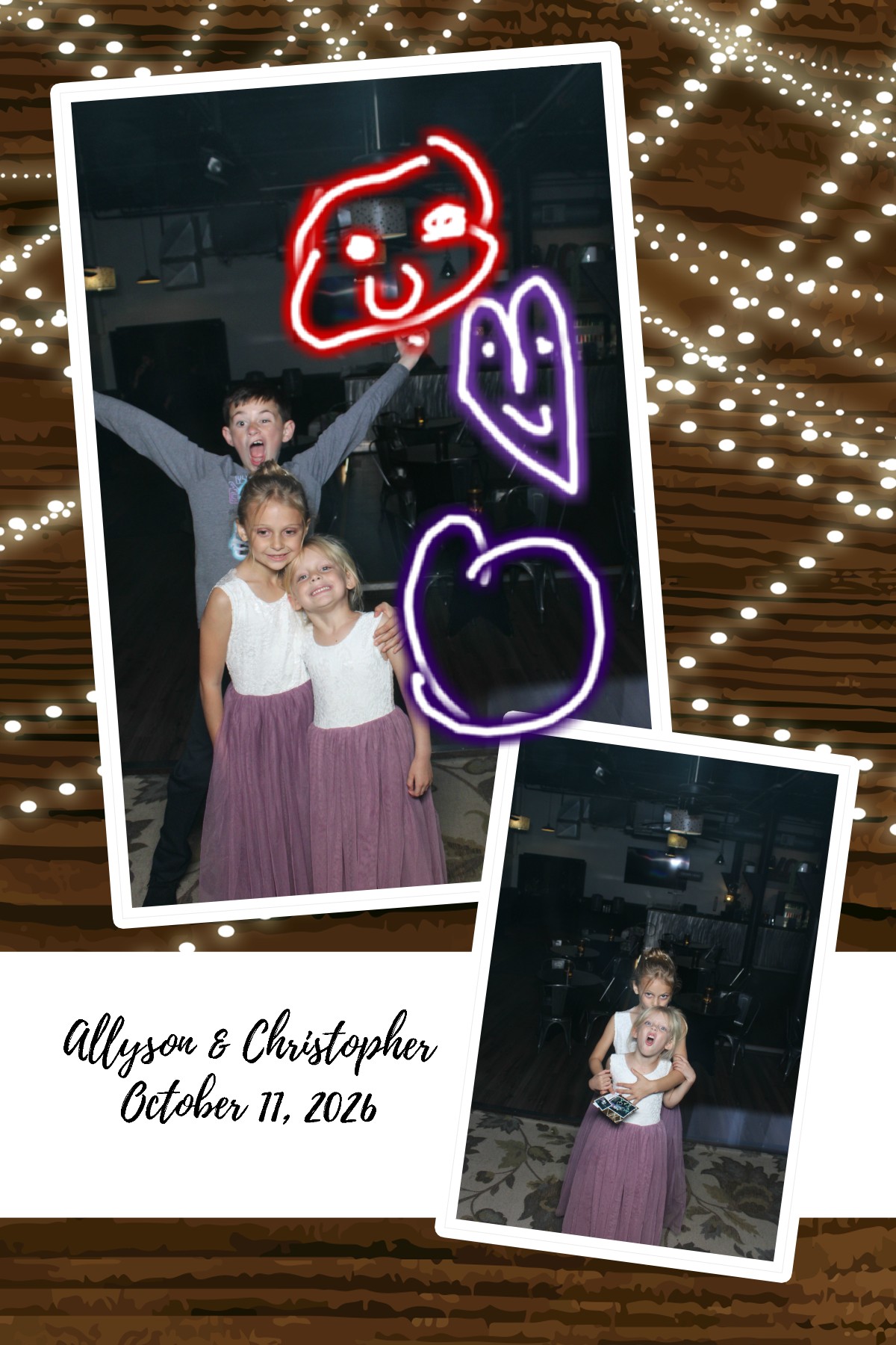 Allyson & Christopher | View more photos from the event at gallery.photoboothcincy.com/u/PhotoBoothCincy/Allyson-Christopher
