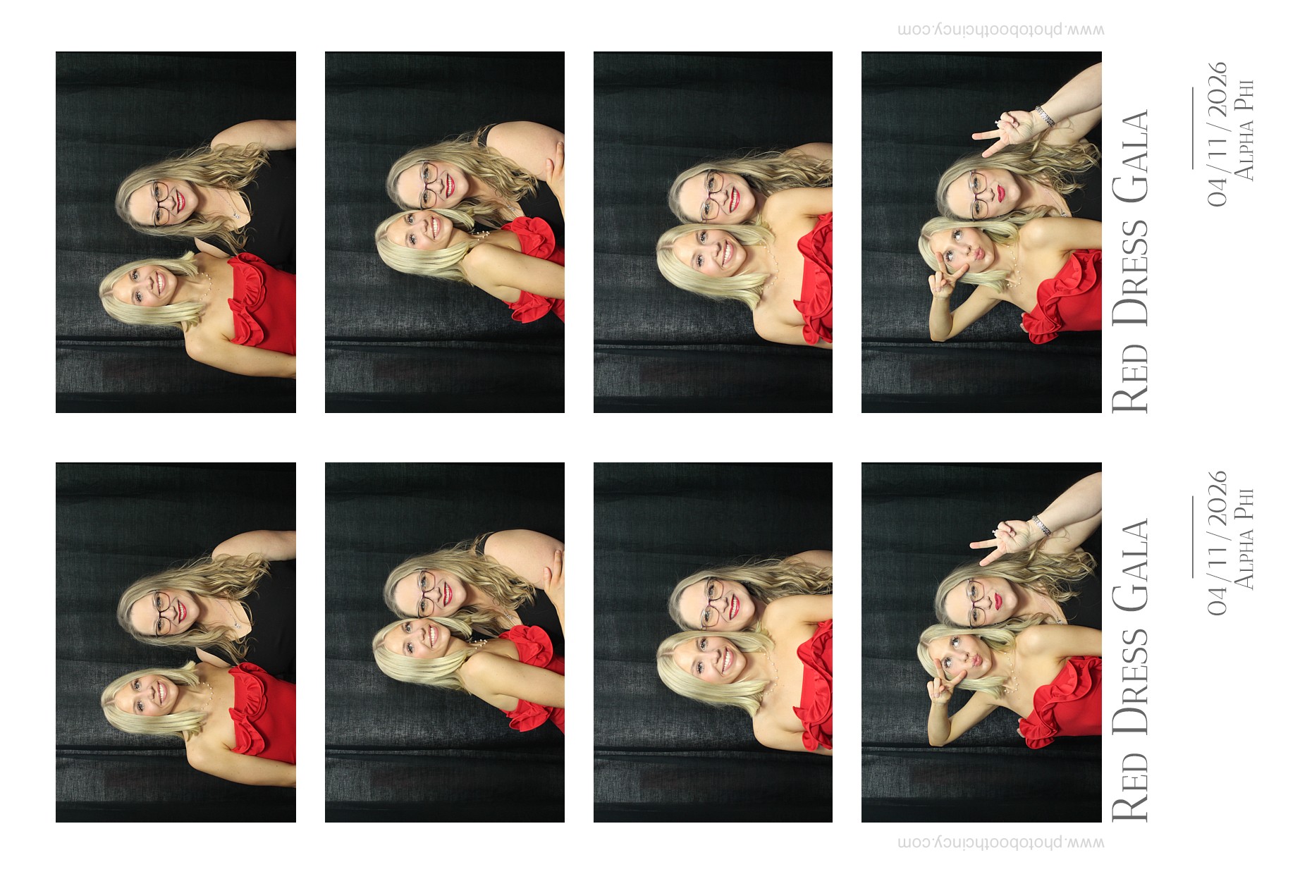 Alpha Phi Red Dress Gala | View more photos from the event at gallery.photoboothcincy.com/u/PhotoBoothCincy/Alpha-Phi-Red-Dress-Gala