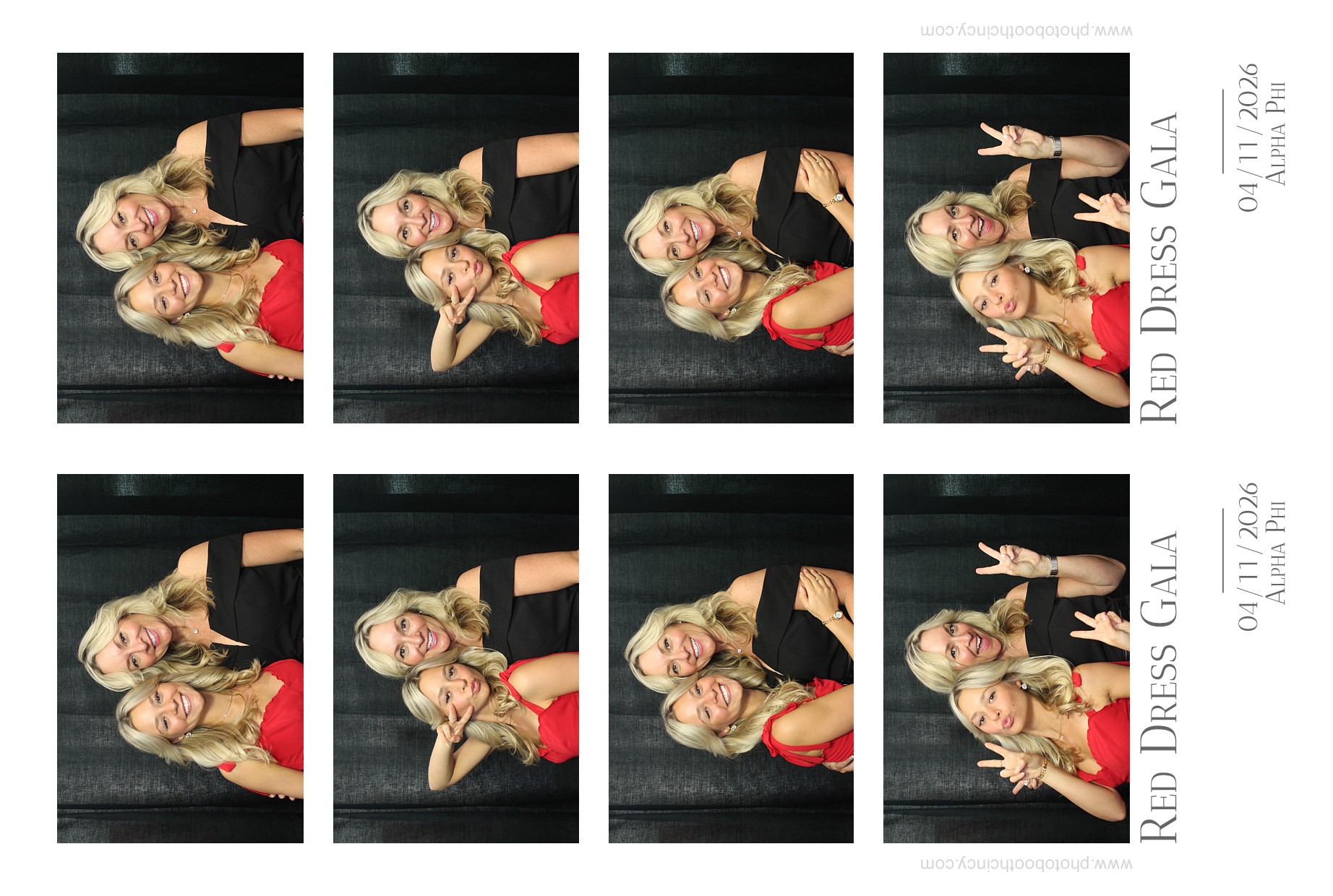 Alpha Phi Red Dress Gala | View more photos from the event at gallery.photoboothcincy.com/u/PhotoBoothCincy/Alpha-Phi-Red-Dress-Gala