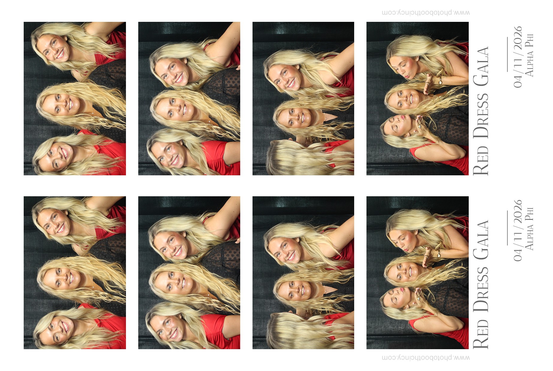 Alpha Phi Red Dress Gala | View more photos from the event at gallery.photoboothcincy.com/u/PhotoBoothCincy/Alpha-Phi-Red-Dress-Gala