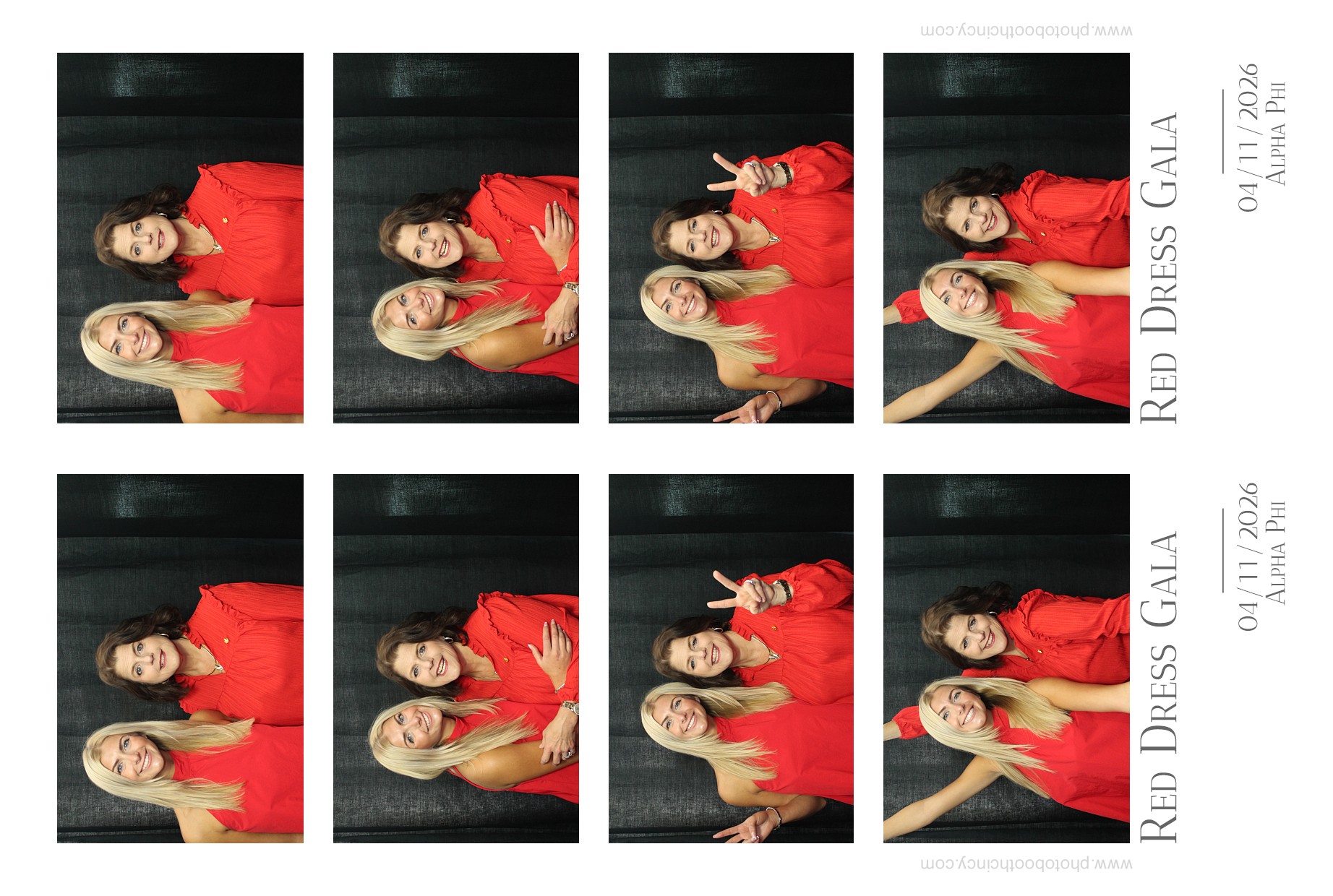 Alpha Phi Red Dress Gala | View more photos from the event at gallery.photoboothcincy.com/u/PhotoBoothCincy/Alpha-Phi-Red-Dress-Gala