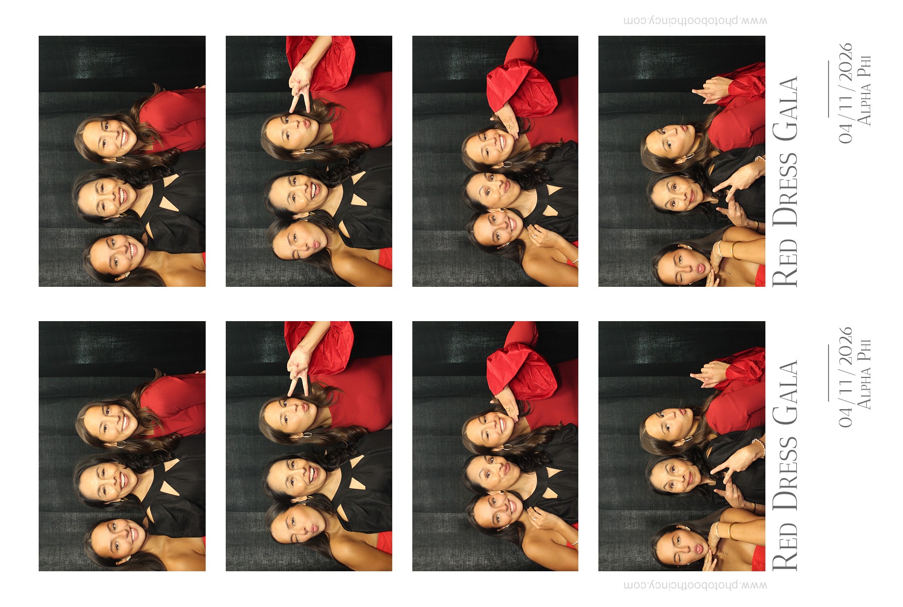 Alpha Phi Red Dress Gala | View more photos from the event at gallery.photoboothcincy.com/u/PhotoBoothCincy/Alpha-Phi-Red-Dress-Gala