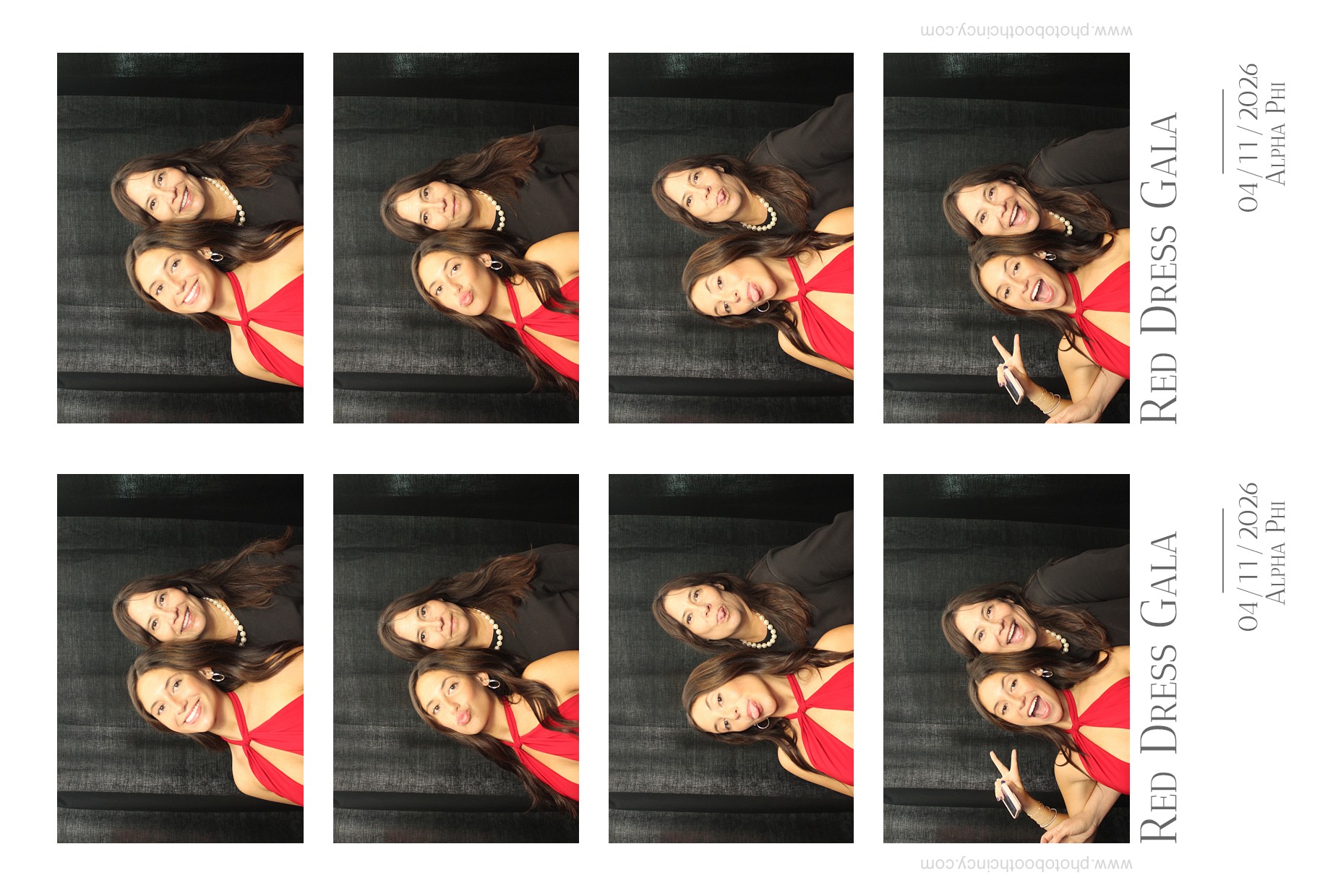 Alpha Phi Red Dress Gala | View more photos from the event at gallery.photoboothcincy.com/u/PhotoBoothCincy/Alpha-Phi-Red-Dress-Gala