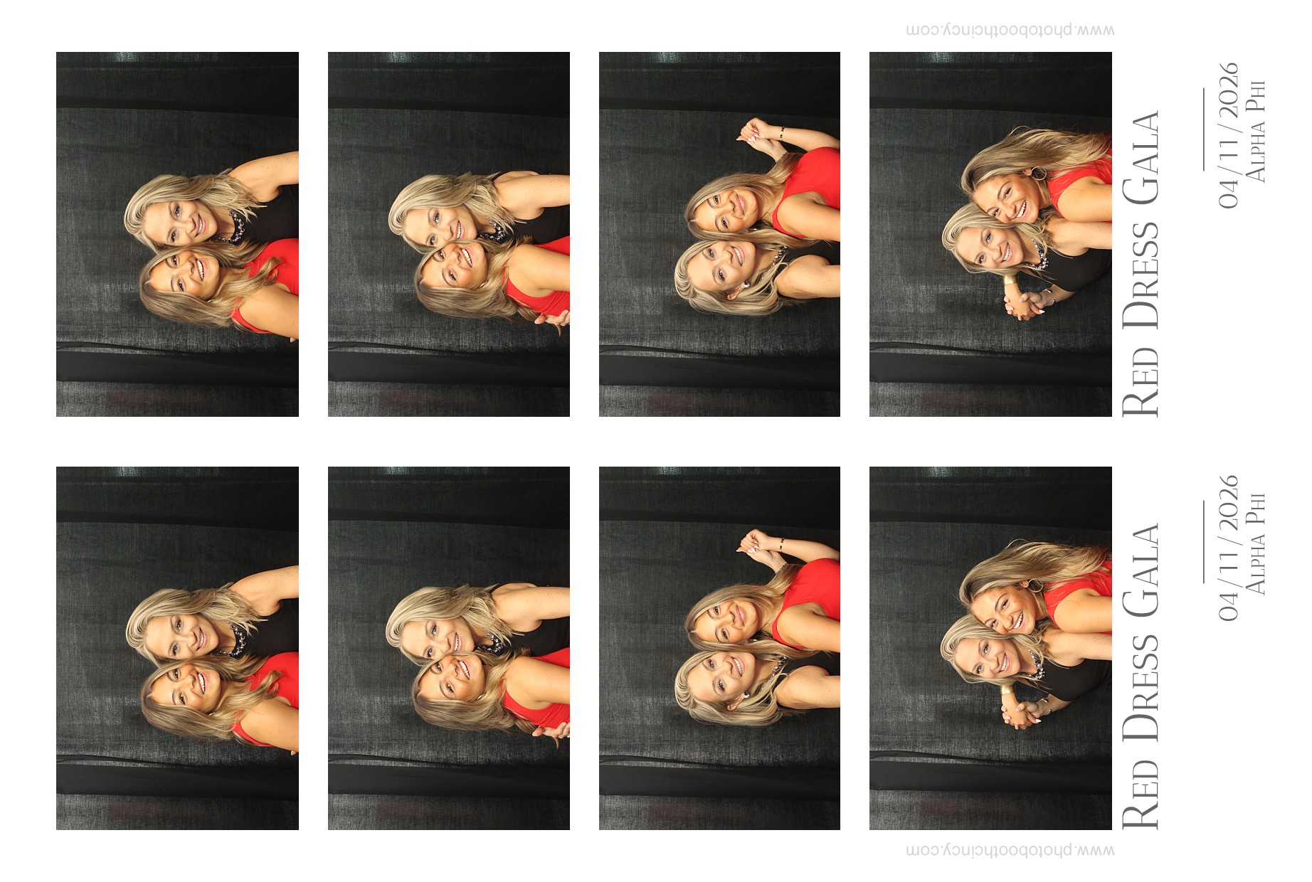 Alpha Phi Red Dress Gala | View more photos from the event at gallery.photoboothcincy.com/u/PhotoBoothCincy/Alpha-Phi-Red-Dress-Gala