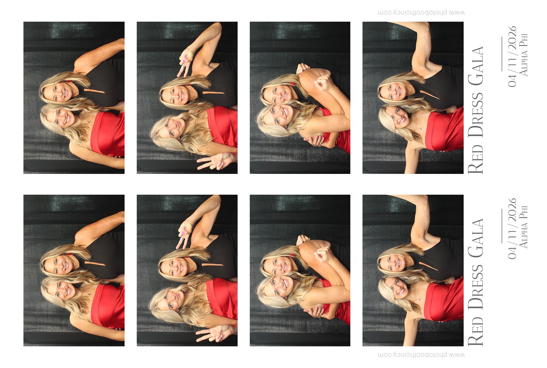 Alpha Phi Red Dress Gala | View more photos from the event at gallery.photoboothcincy.com/u/PhotoBoothCincy/Alpha-Phi-Red-Dress-Gala