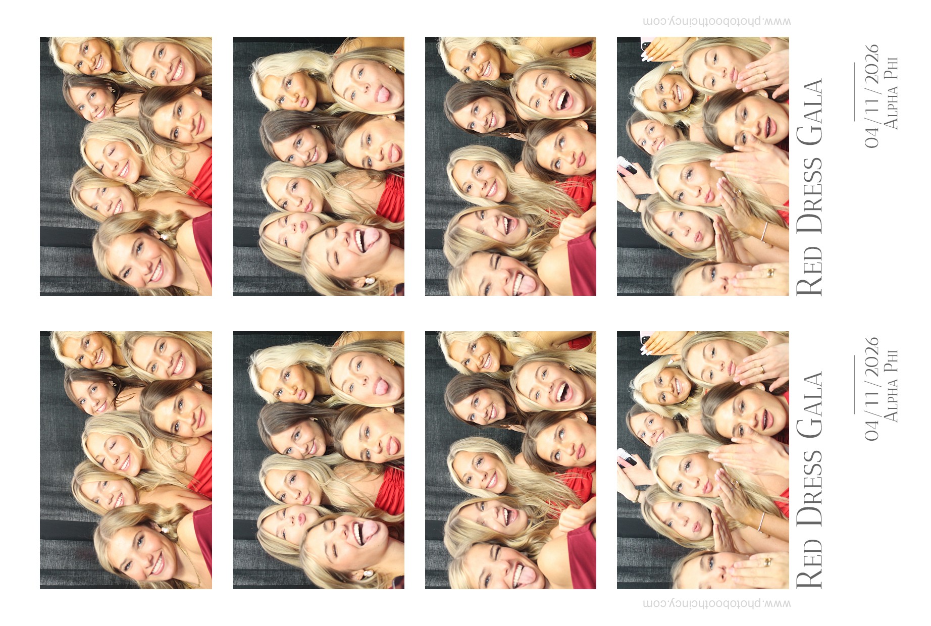 Alpha Phi Red Dress Gala | View more photos from the event at gallery.photoboothcincy.com/u/PhotoBoothCincy/Alpha-Phi-Red-Dress-Gala