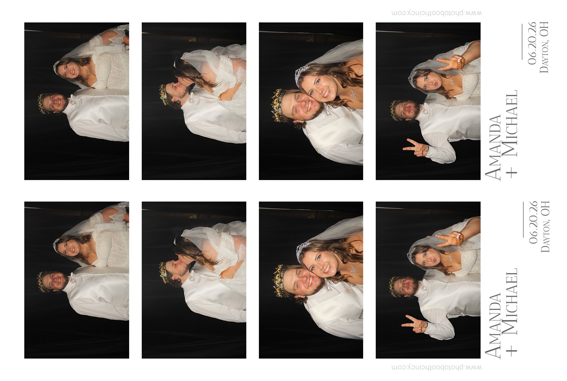 Amanda & Michael | View more photos from the event at gallery.photoboothcincy.com/u/PhotoBoothCincy/Amanda-Michael